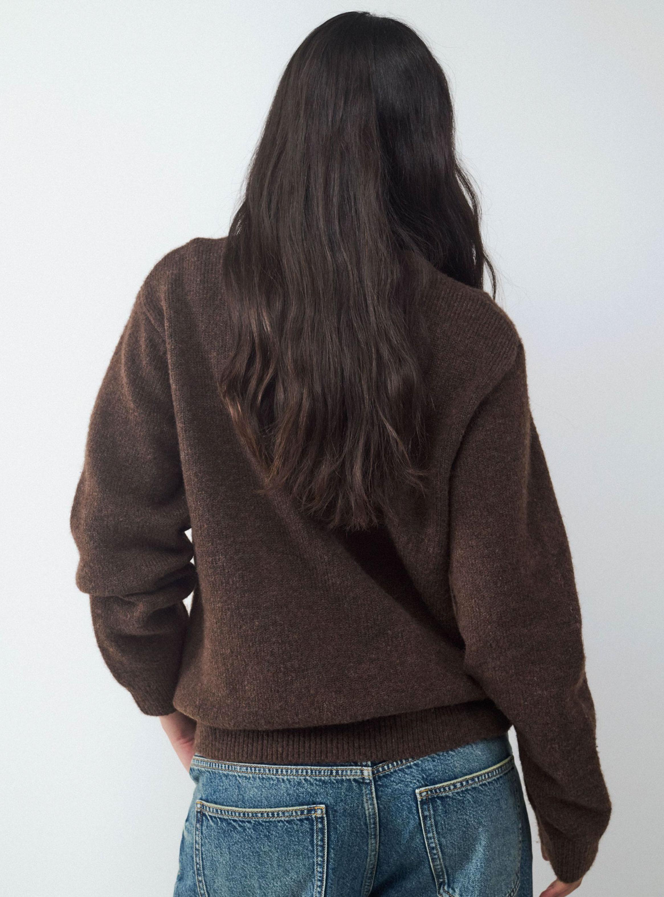 Sweater Punto Cuello Redondo-1