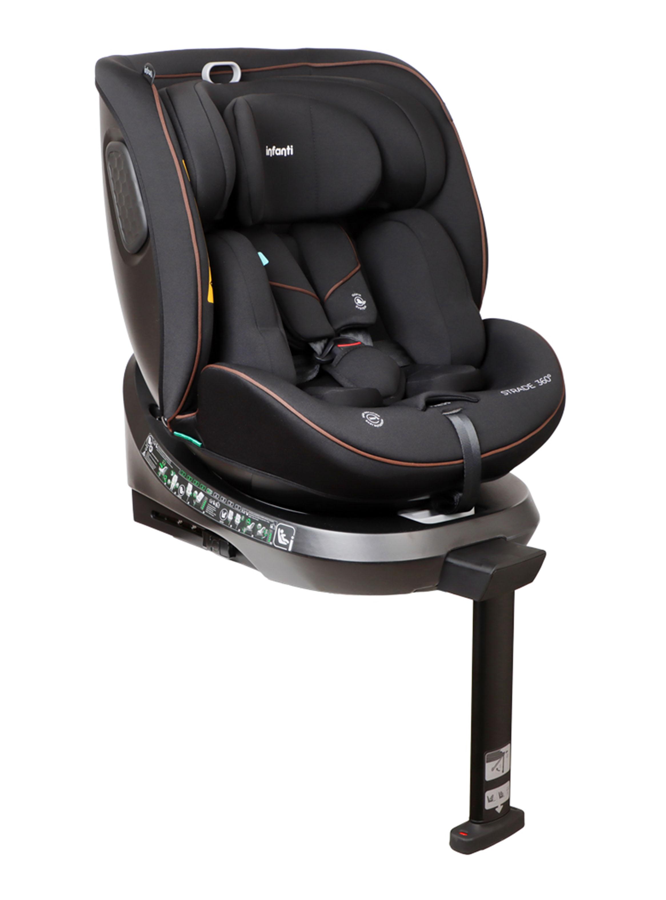 Silla de Auto Convertible Strade 360° Black-2