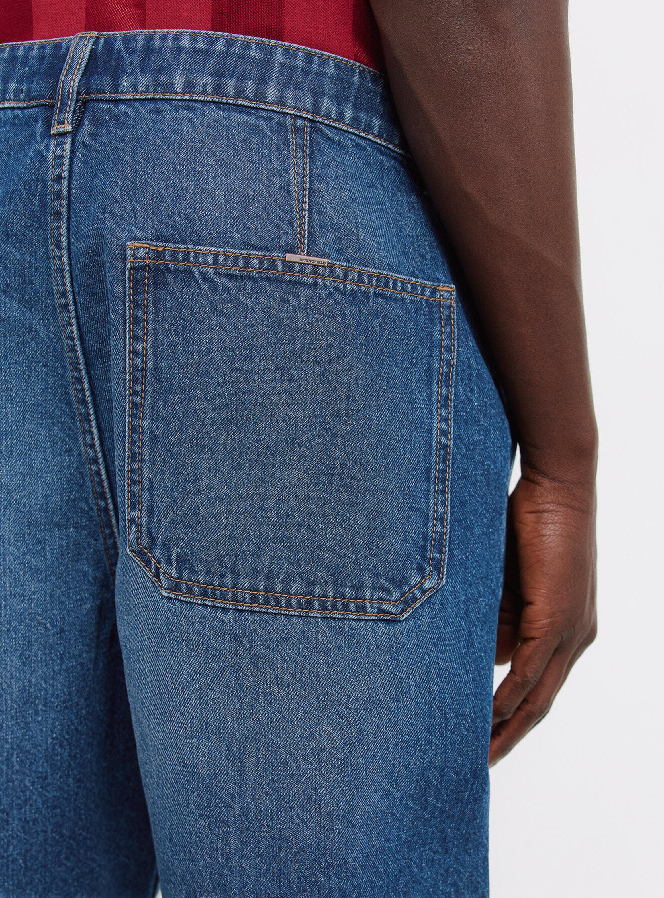 Bermuda Chino Vaquera Straight Fit-3