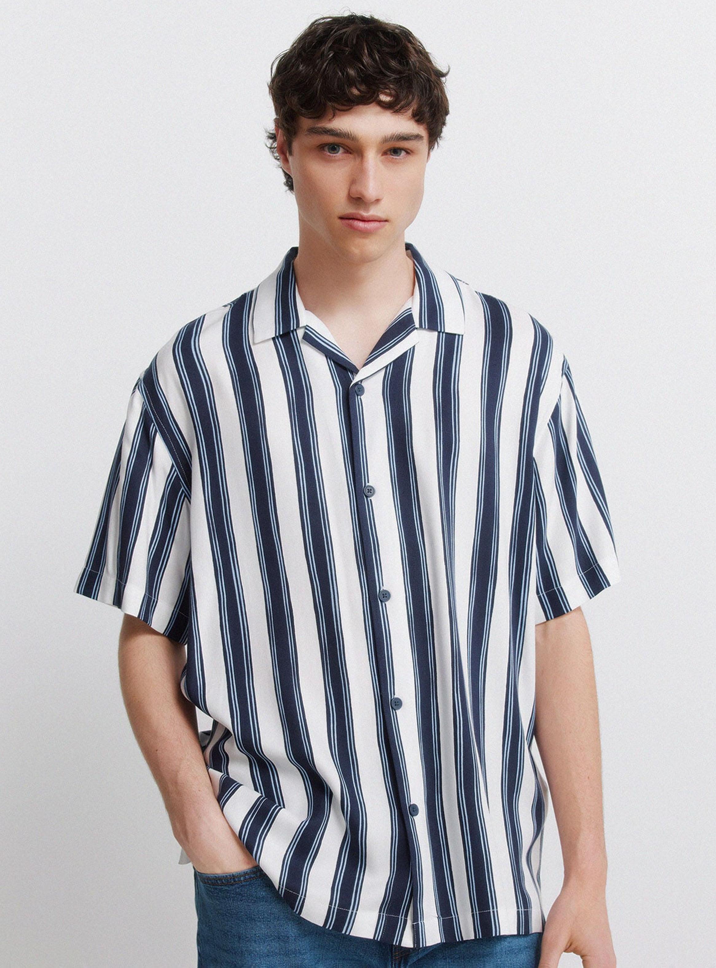Camisa Manga Corta Viscosa Raya-0