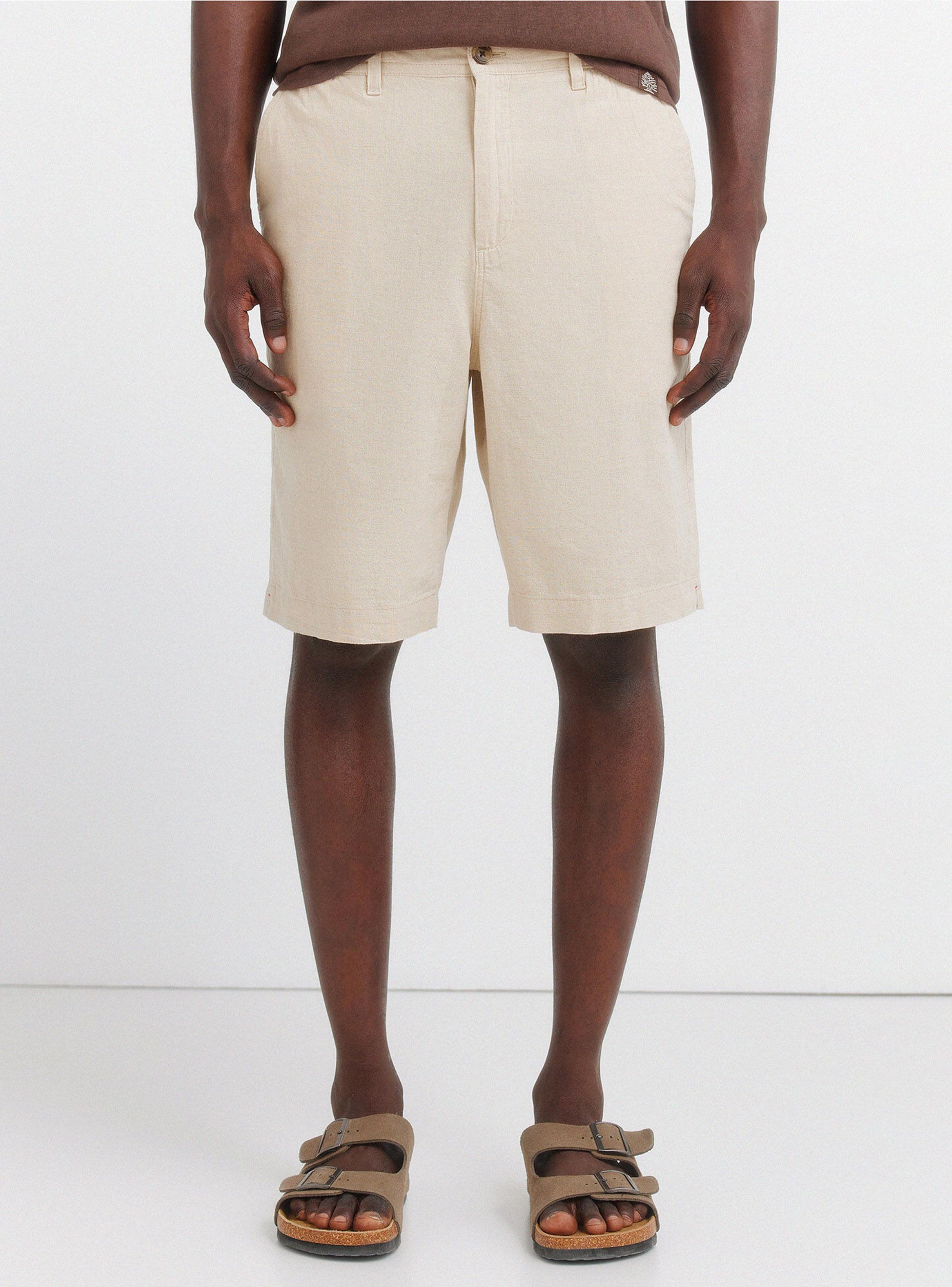 Bermuda Lino Relaxed Fit-0
