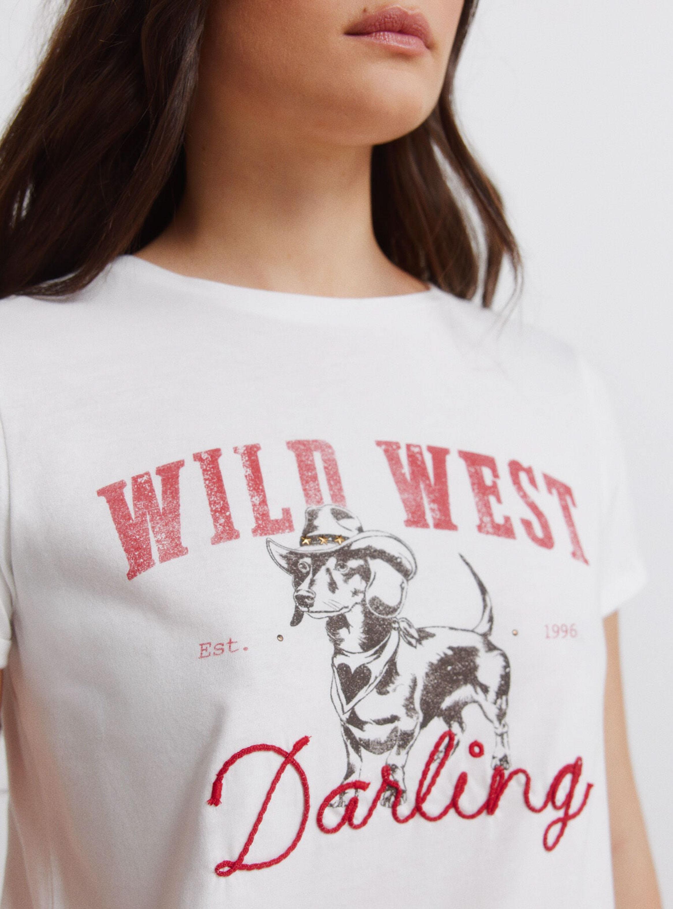 Polera Manga Corta Algodón Cowgirl-3