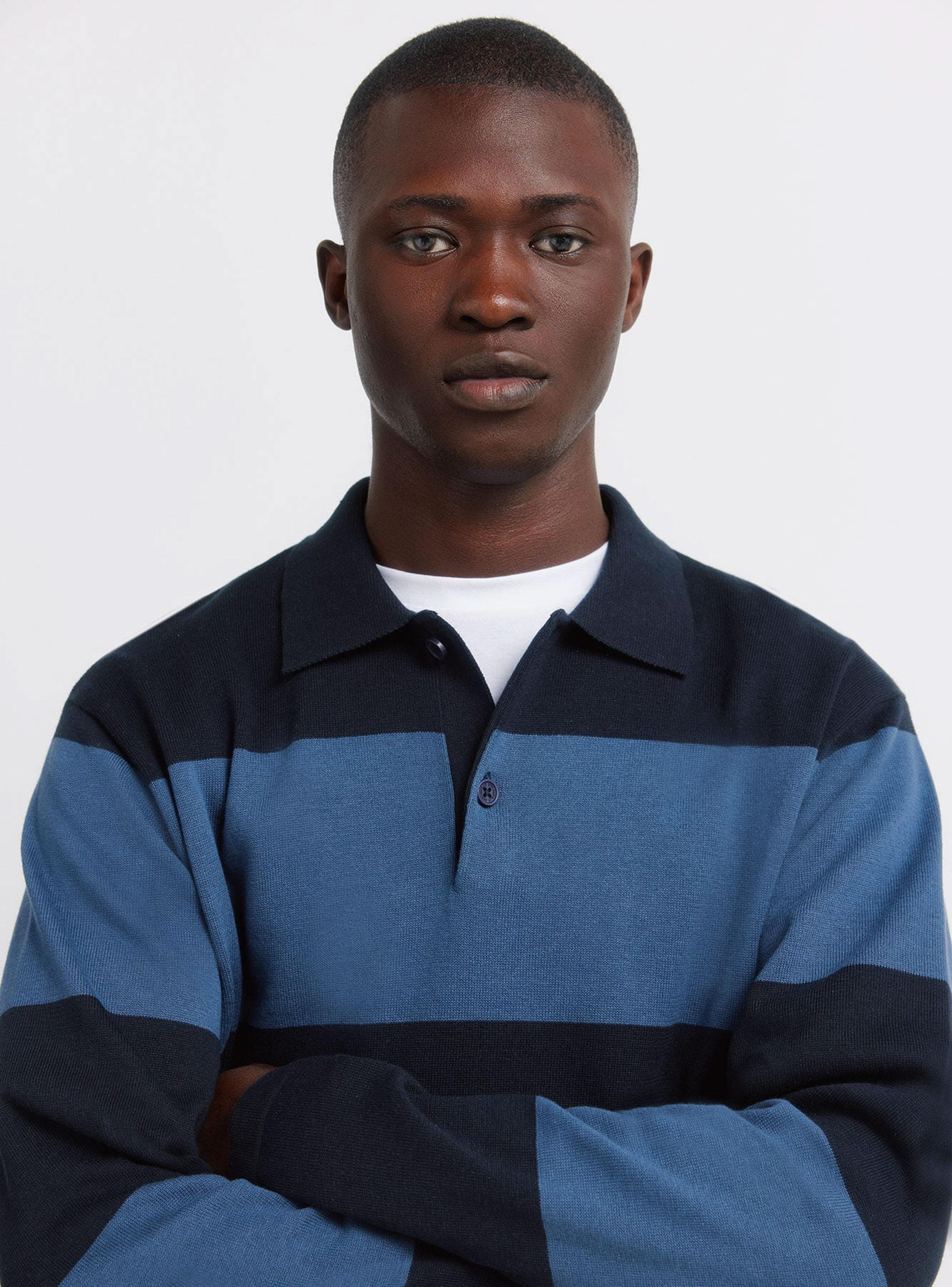 Polera Rayas Bloque Color-2