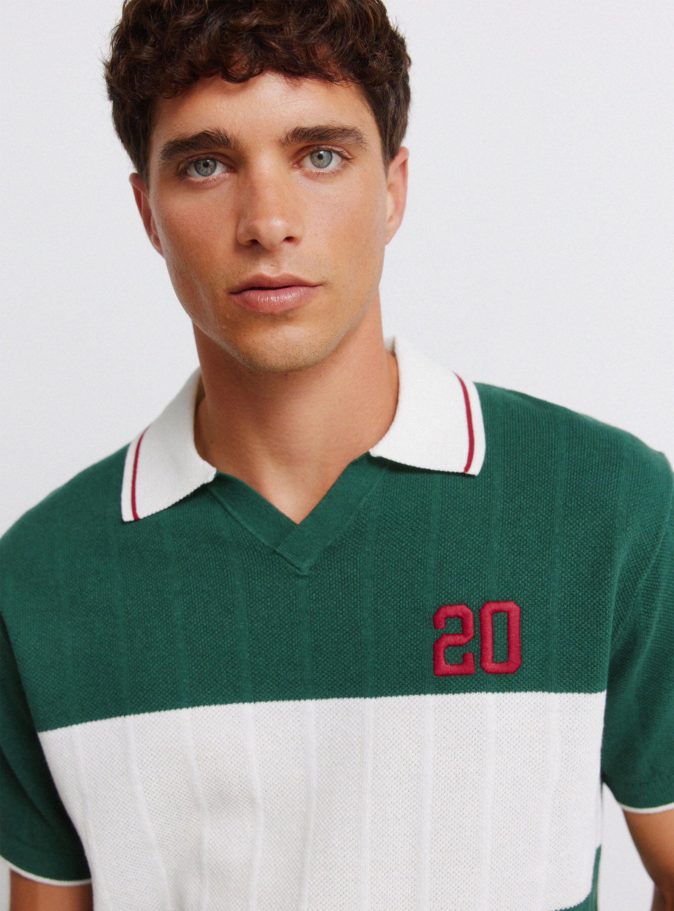 Polera Polo Johnny Fútbol Bordado-4