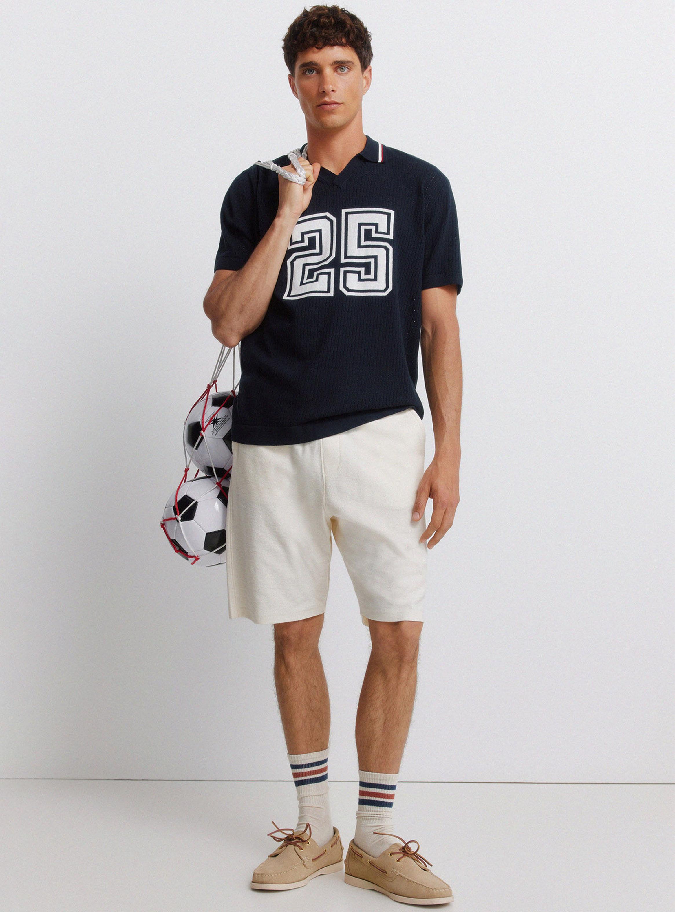 Polera Polo Fútbol Número-6