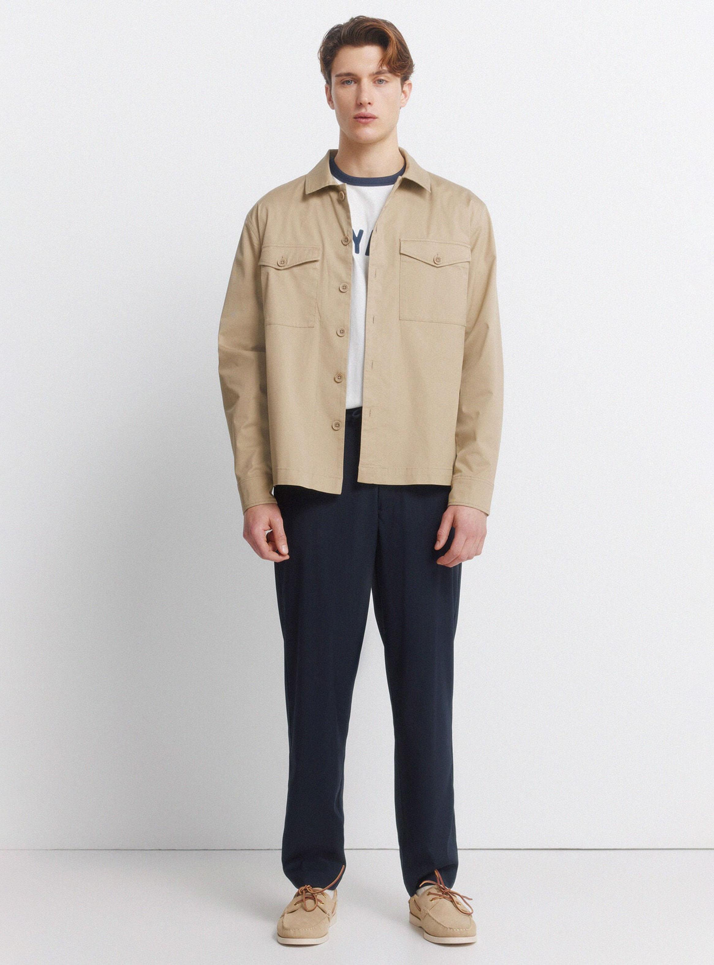 Camisa Ligera Bolsillos Overshirt Fit-3