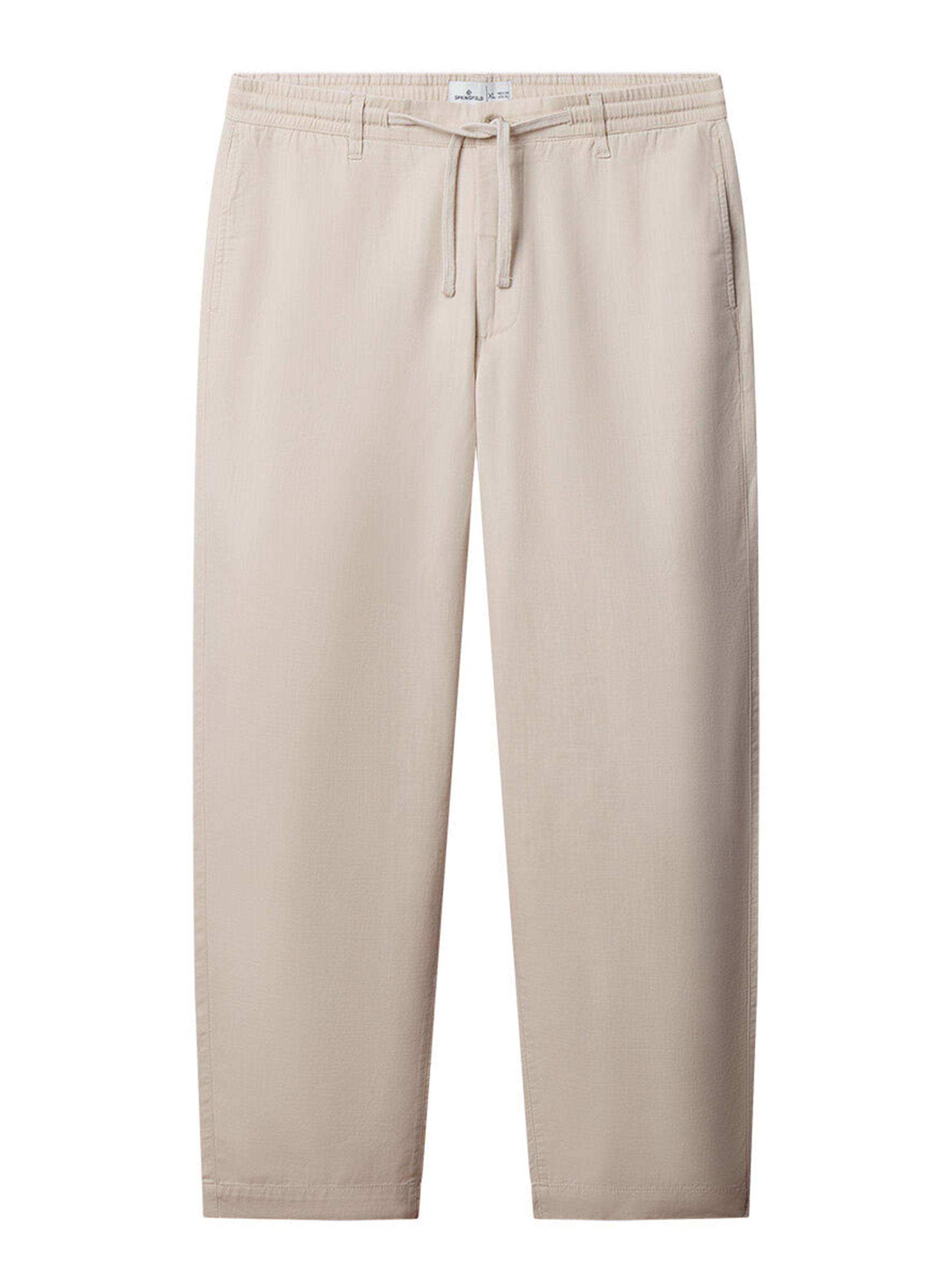 Pantalón Chino Comfort Fit de Lino-6