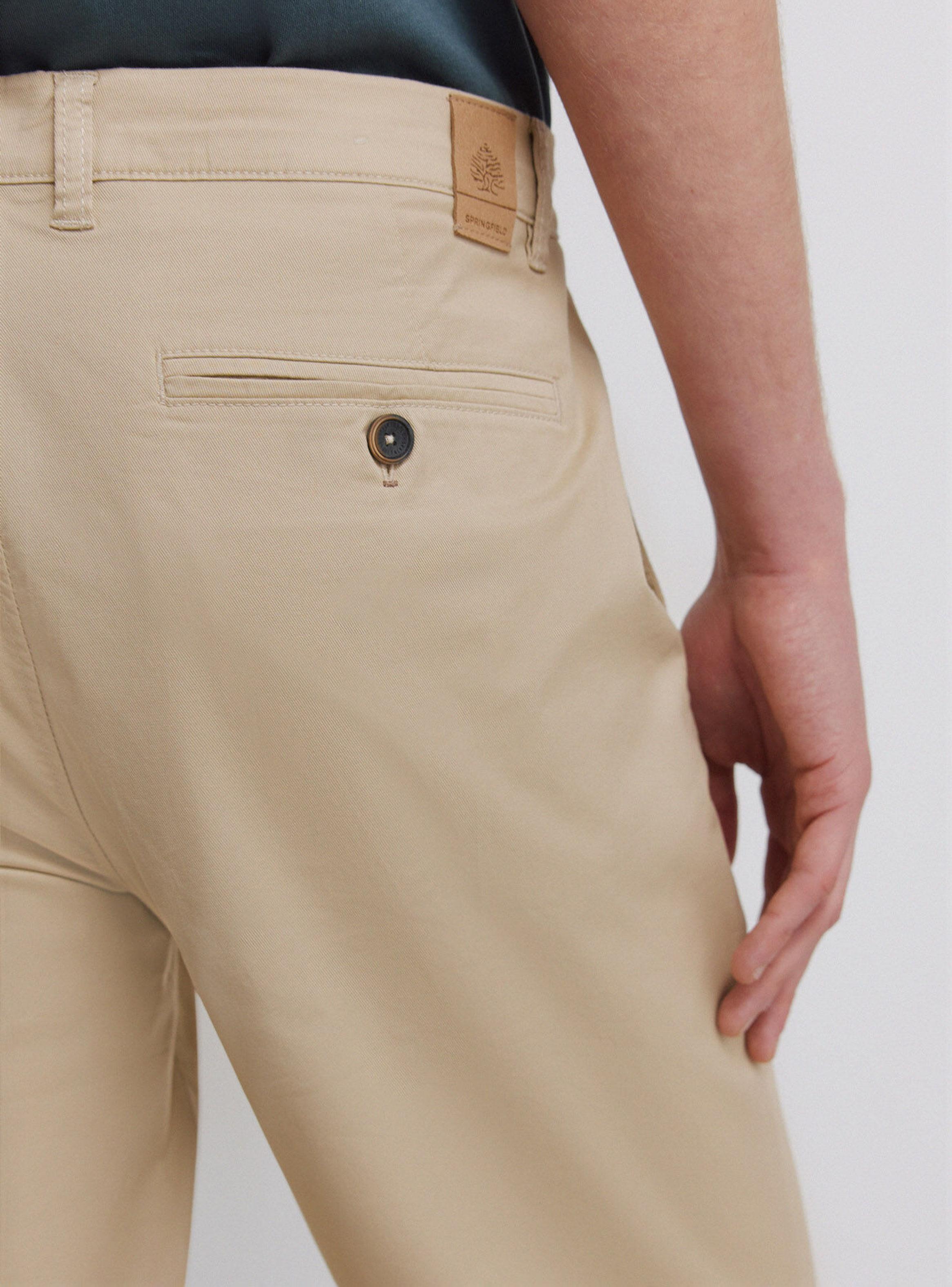 Pantalón Chino Ligero Comfort Slim Fit-4