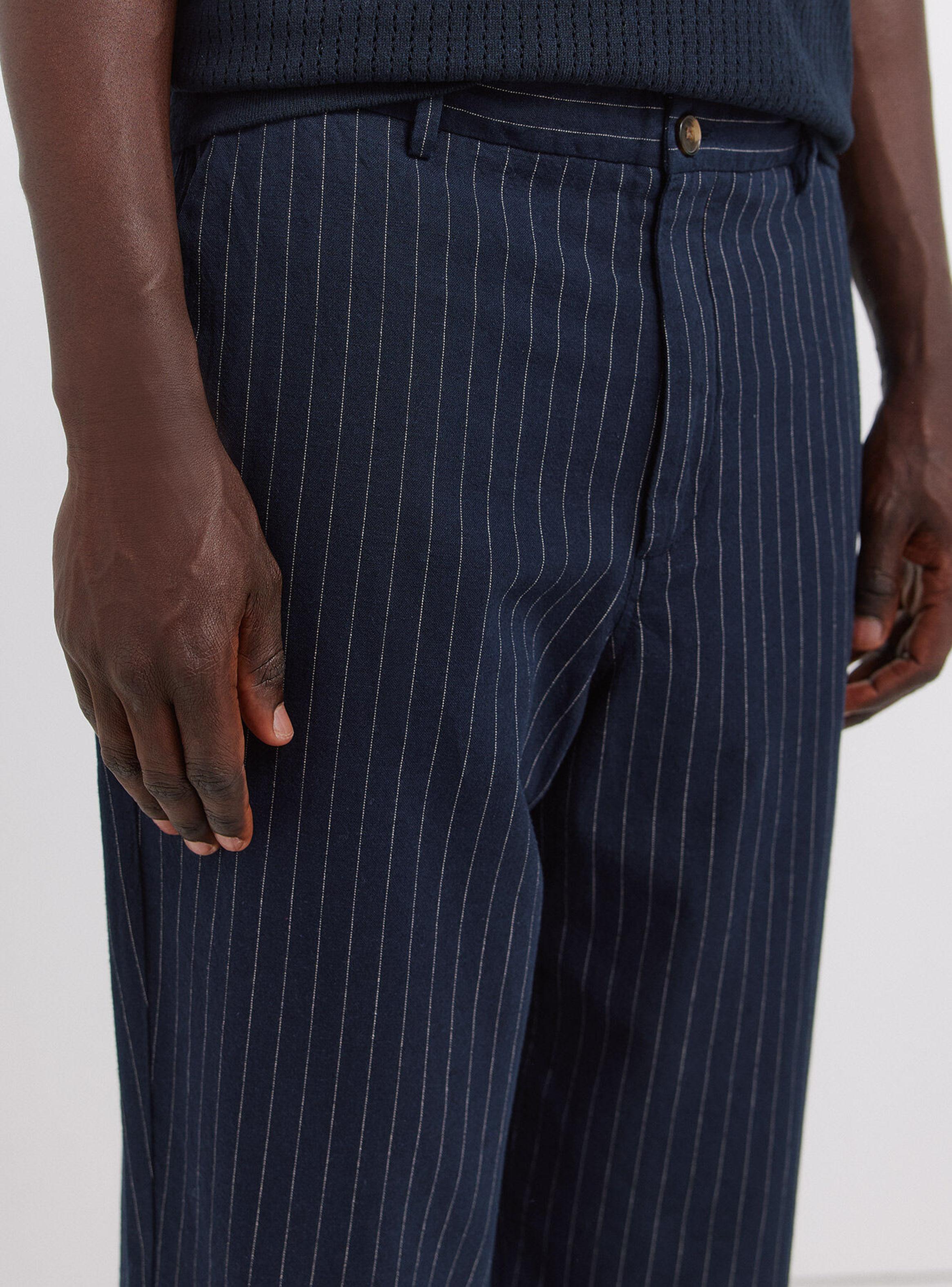 Chino Lino Rayas Straight Fit-2