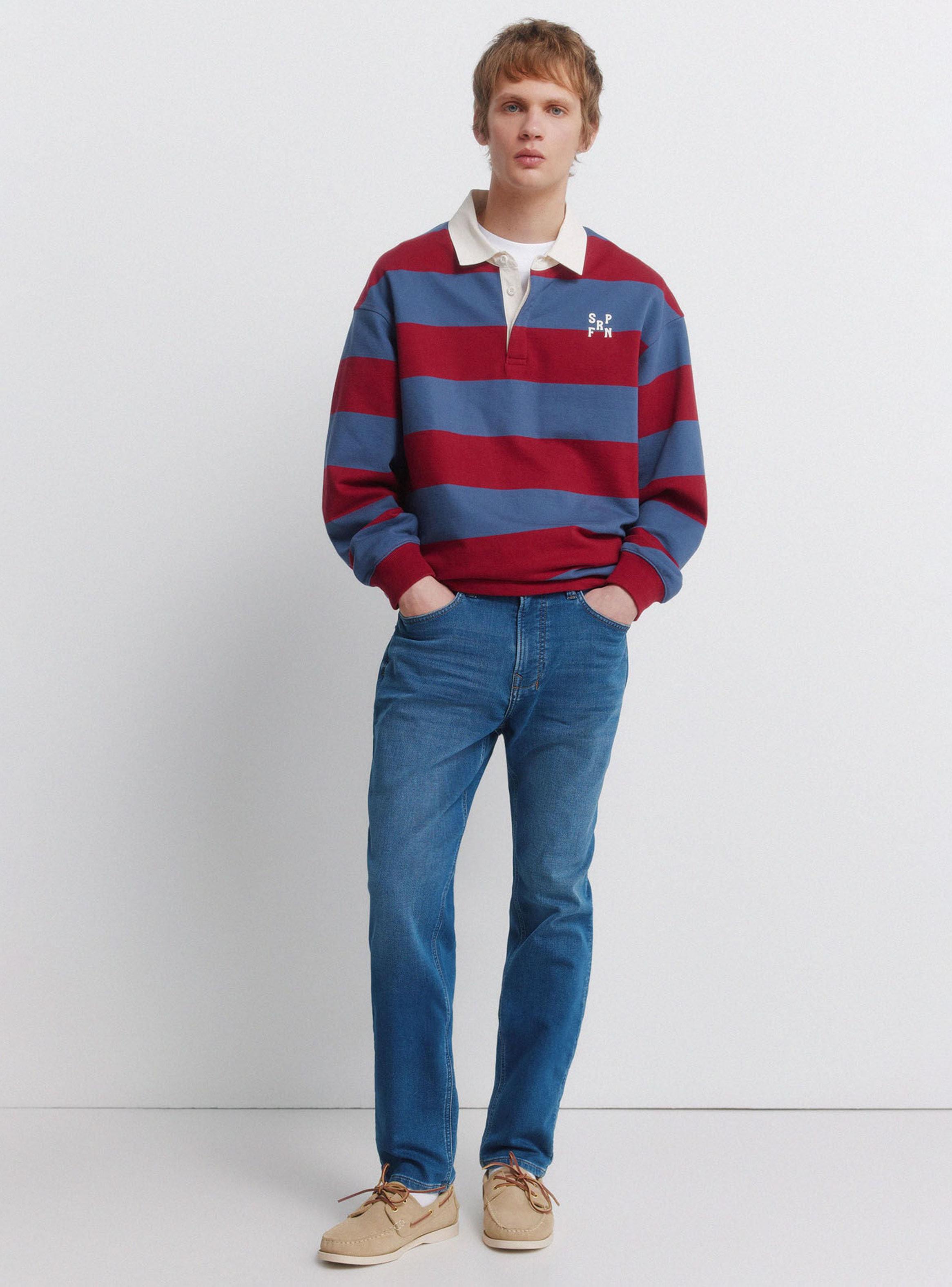 Jeans Lavado Medio Slim Fit-5