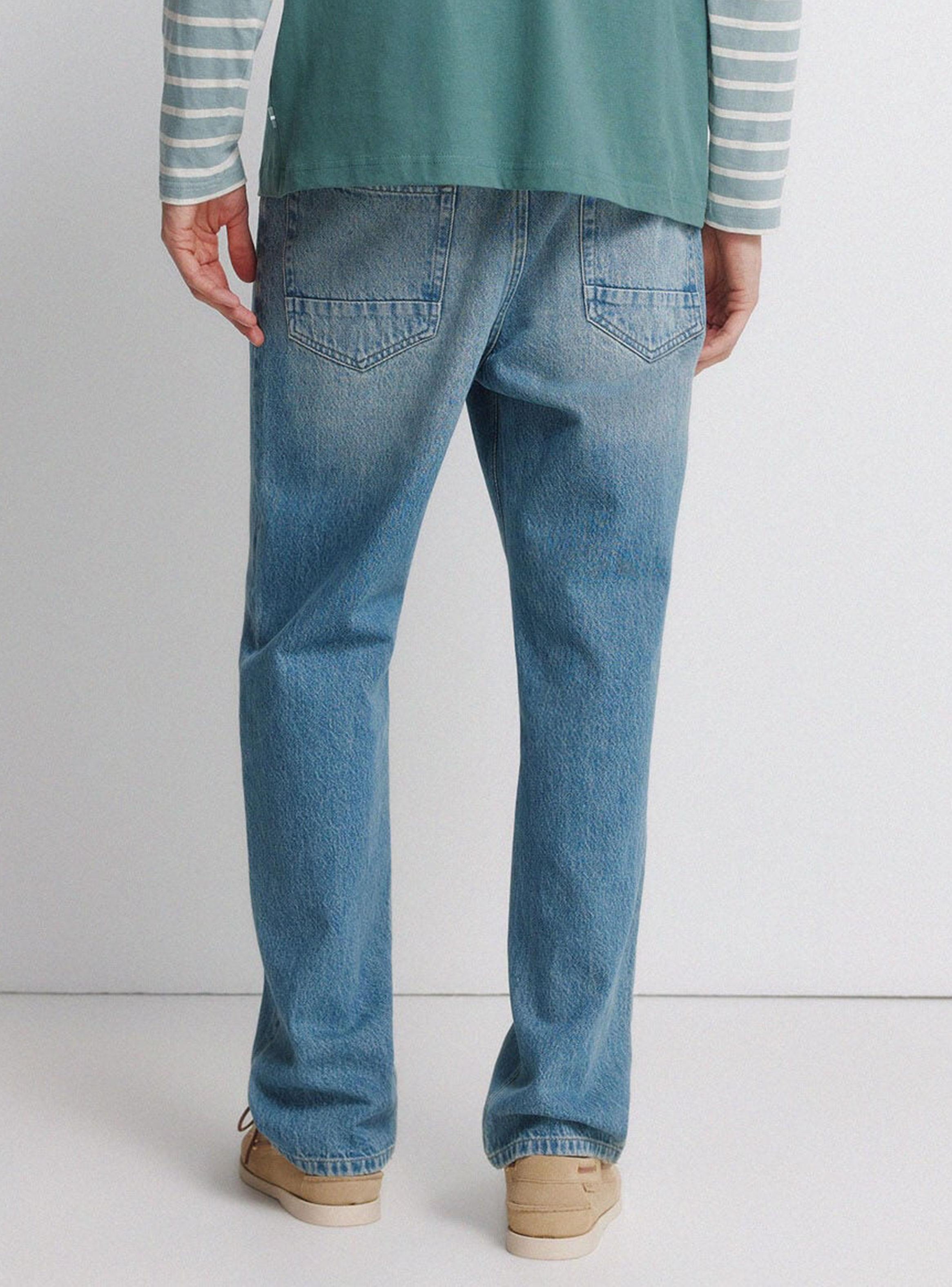 Jeans Desgastado Straight Fit-1