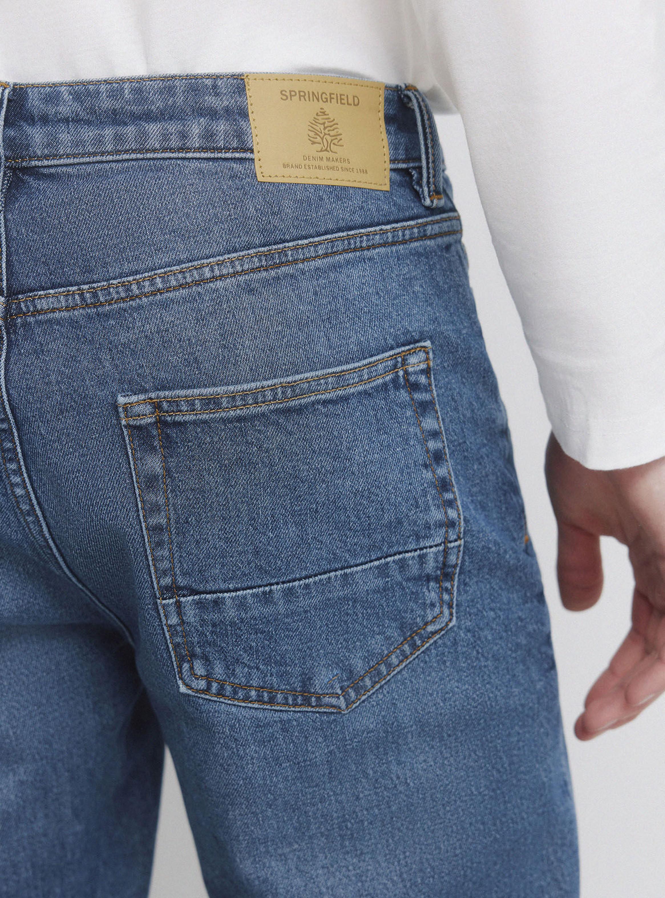Jeans Lavado Medio Oscuro Slim Fit-3