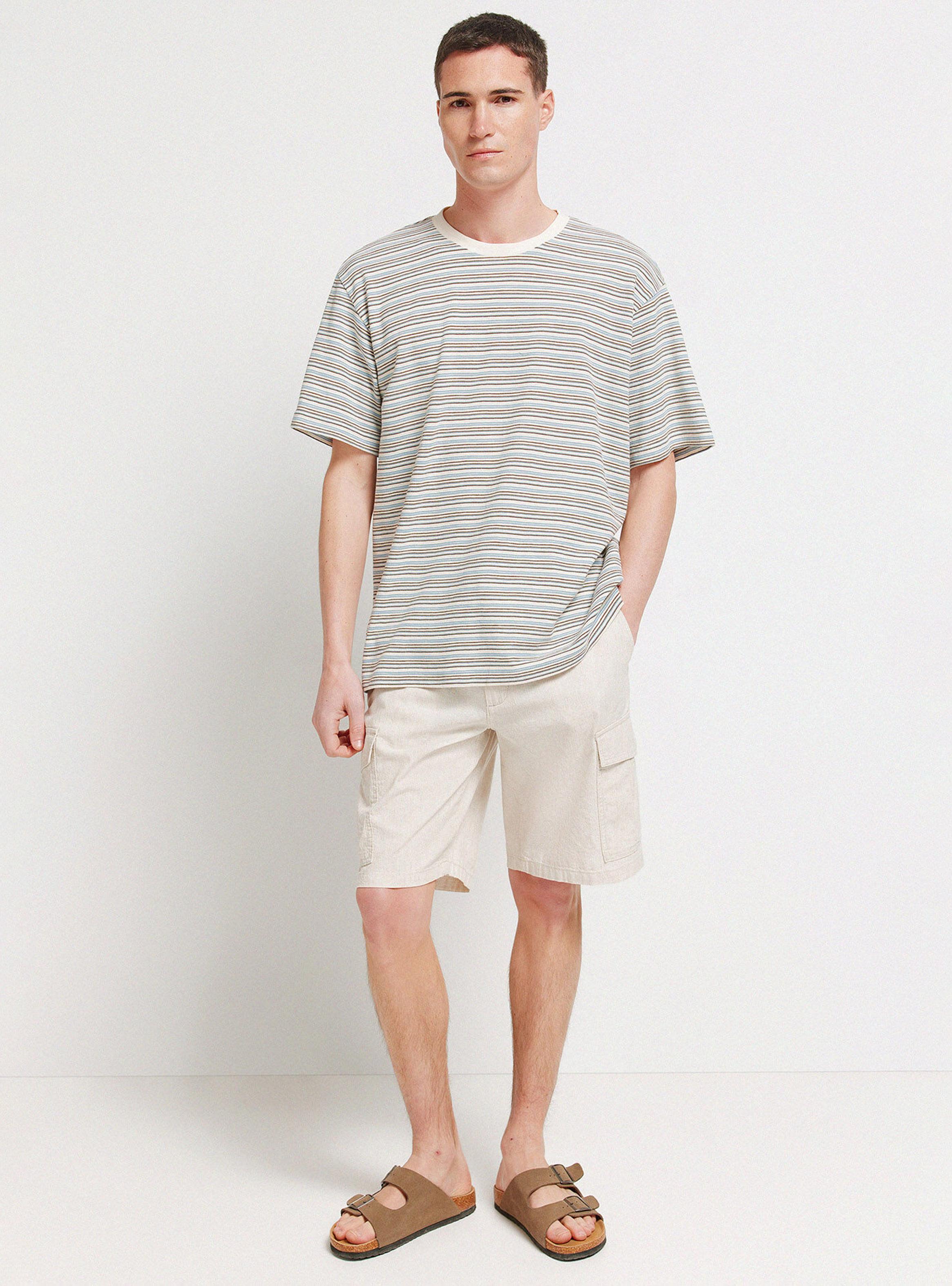 Polera Boxy Fit Rayas-4