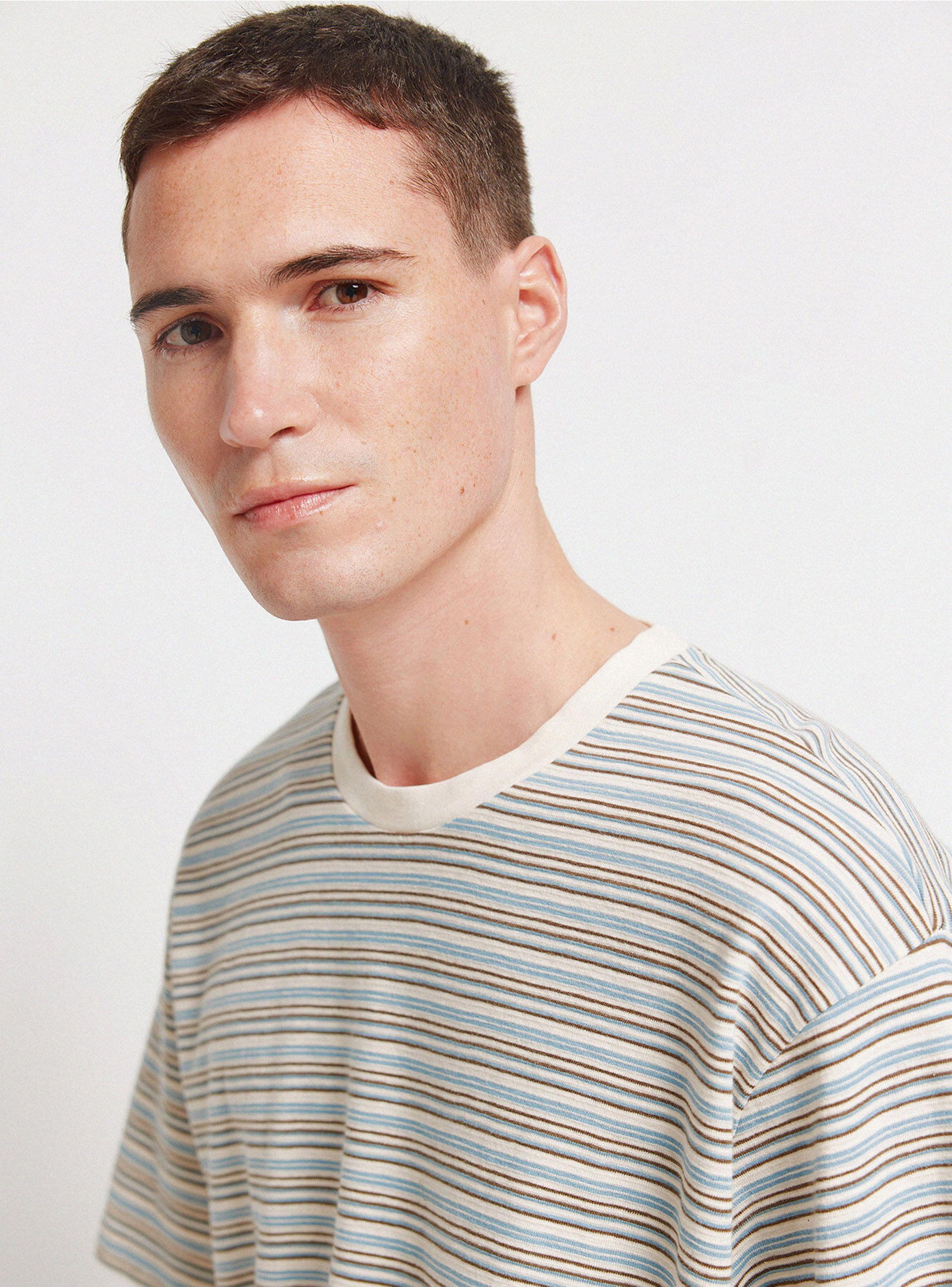 Polera Boxy Fit Rayas-3