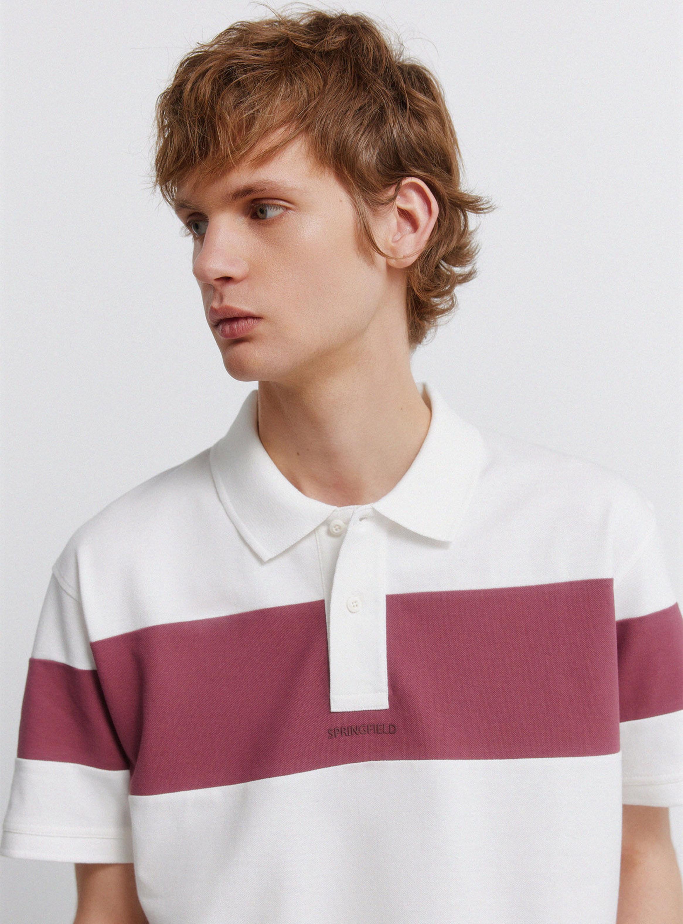Polera Cuello Bloques Color Regular Fit-2