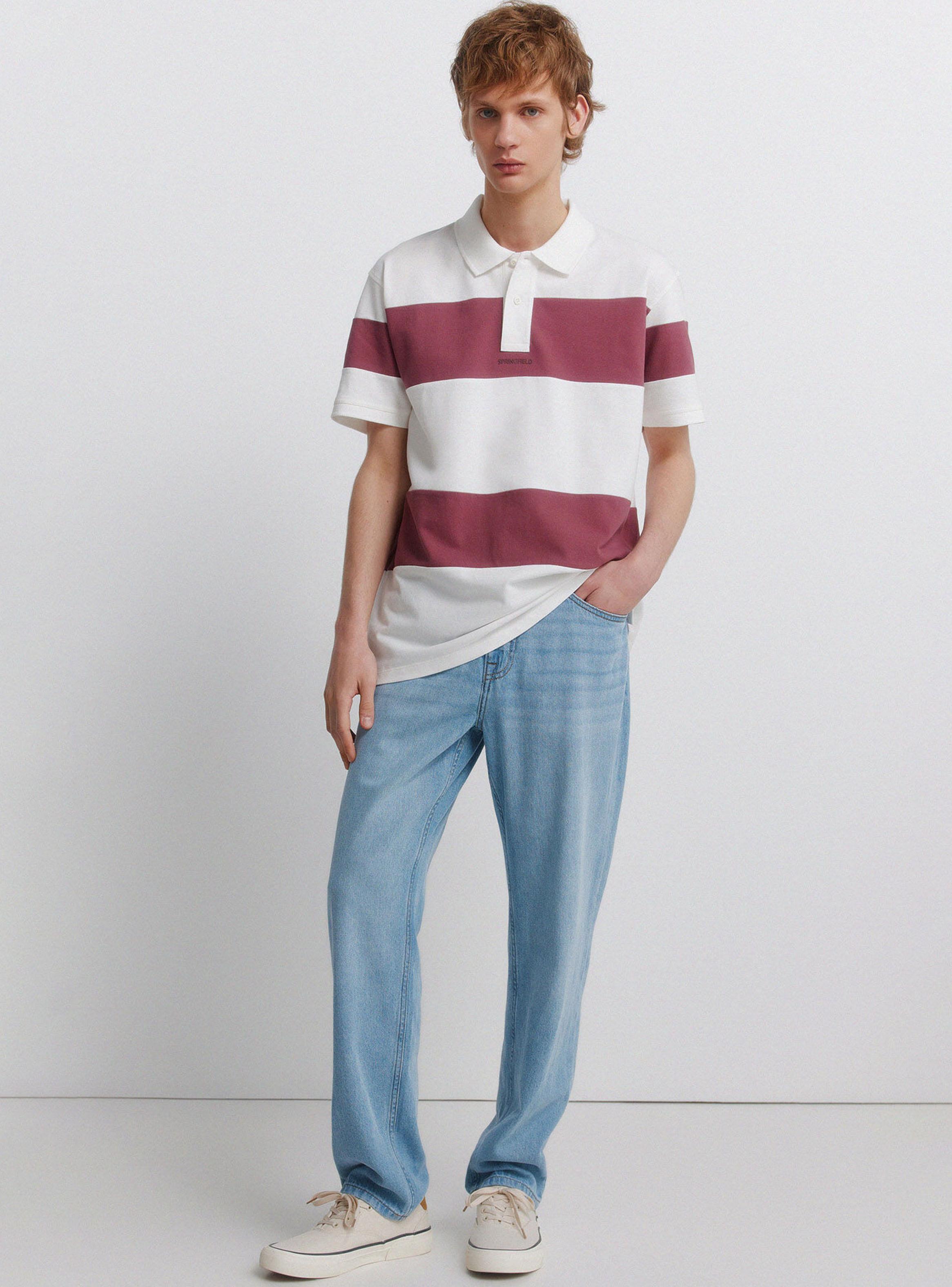 Polera Cuello Bloques Color Regular Fit-4