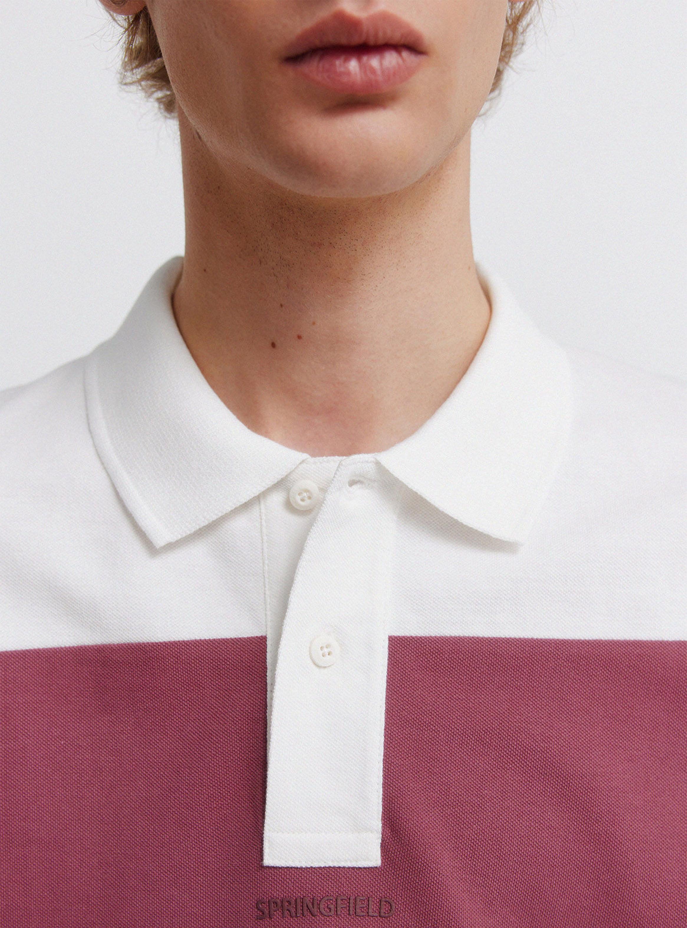 Polera Cuello Bloques Color Regular Fit-3