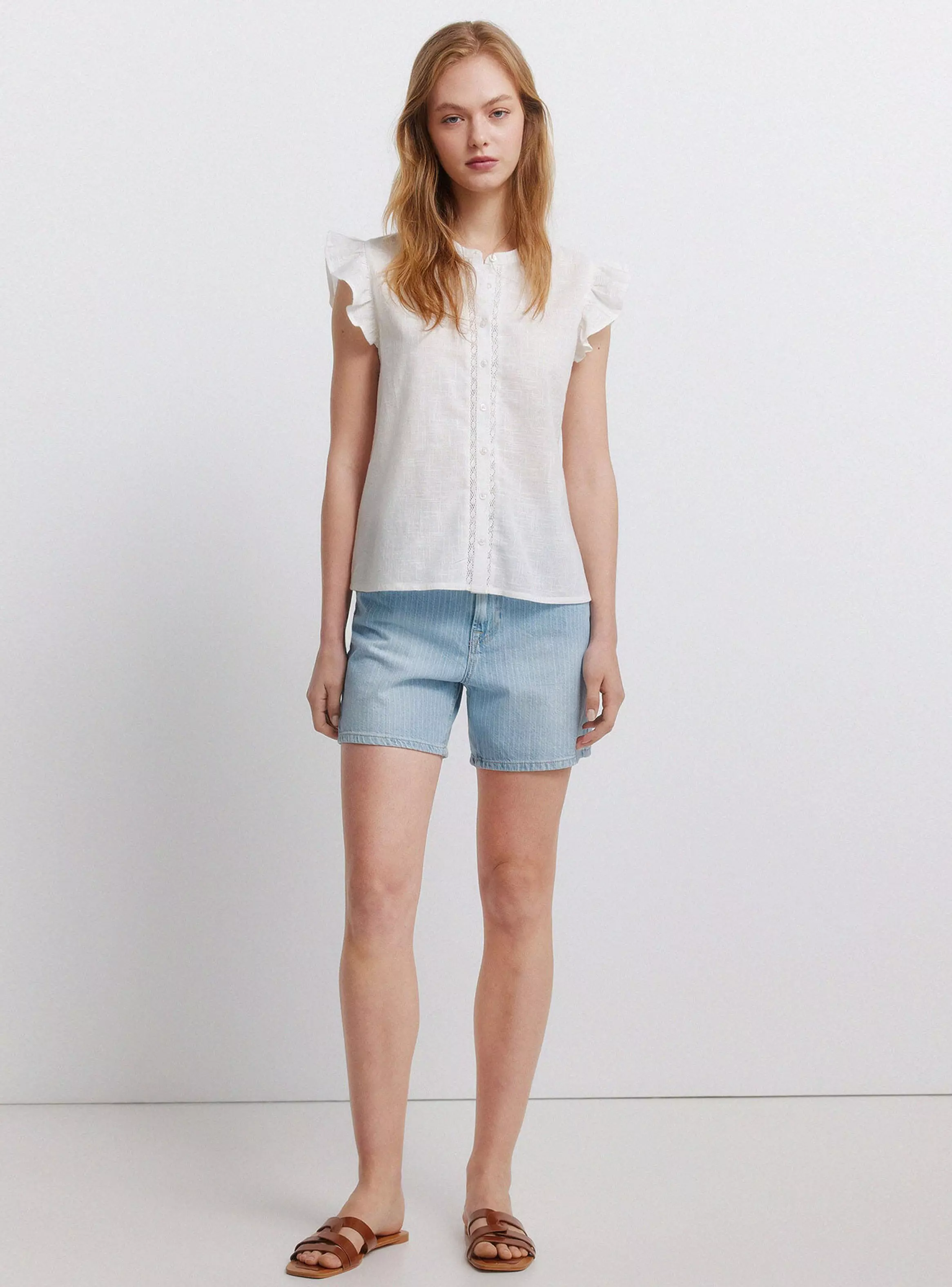 Blusa Manga Corta Lace-3