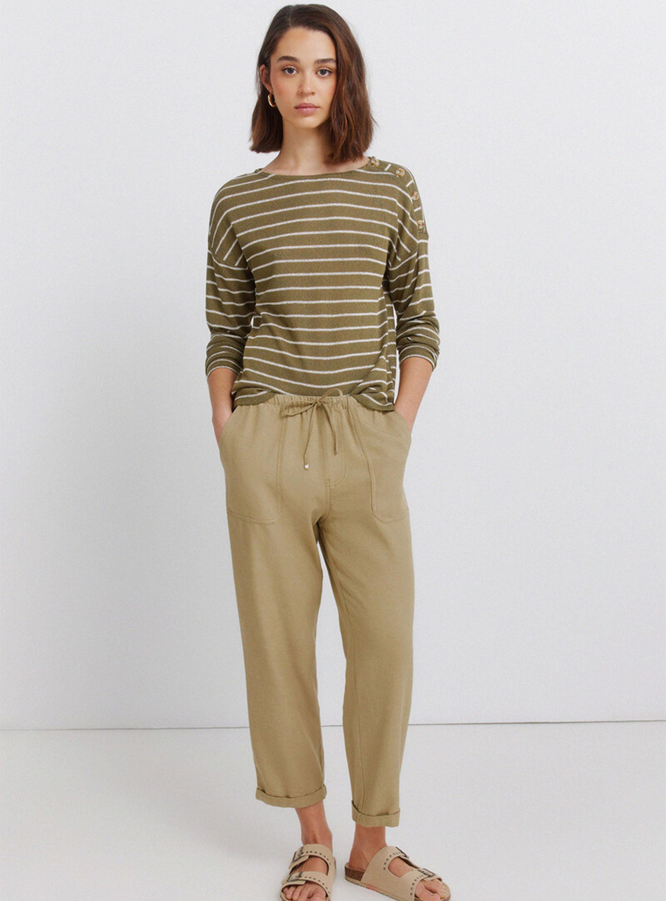 Pantalón Modelo Jogger Tiro Medio-5