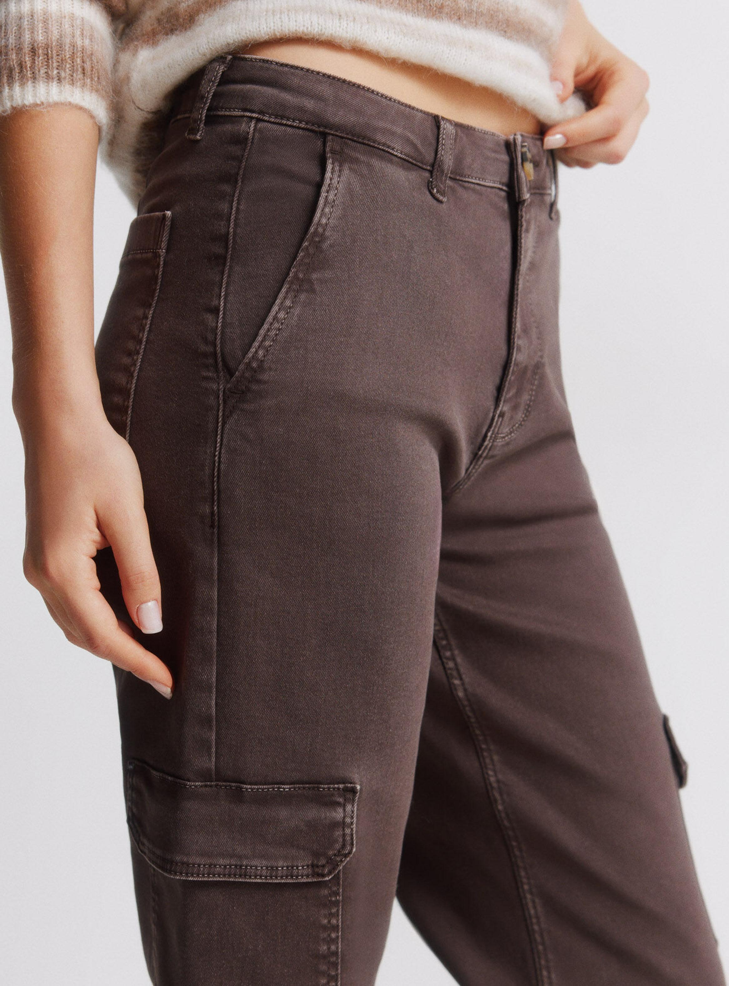 Pantalón Cargo Algodón-3
