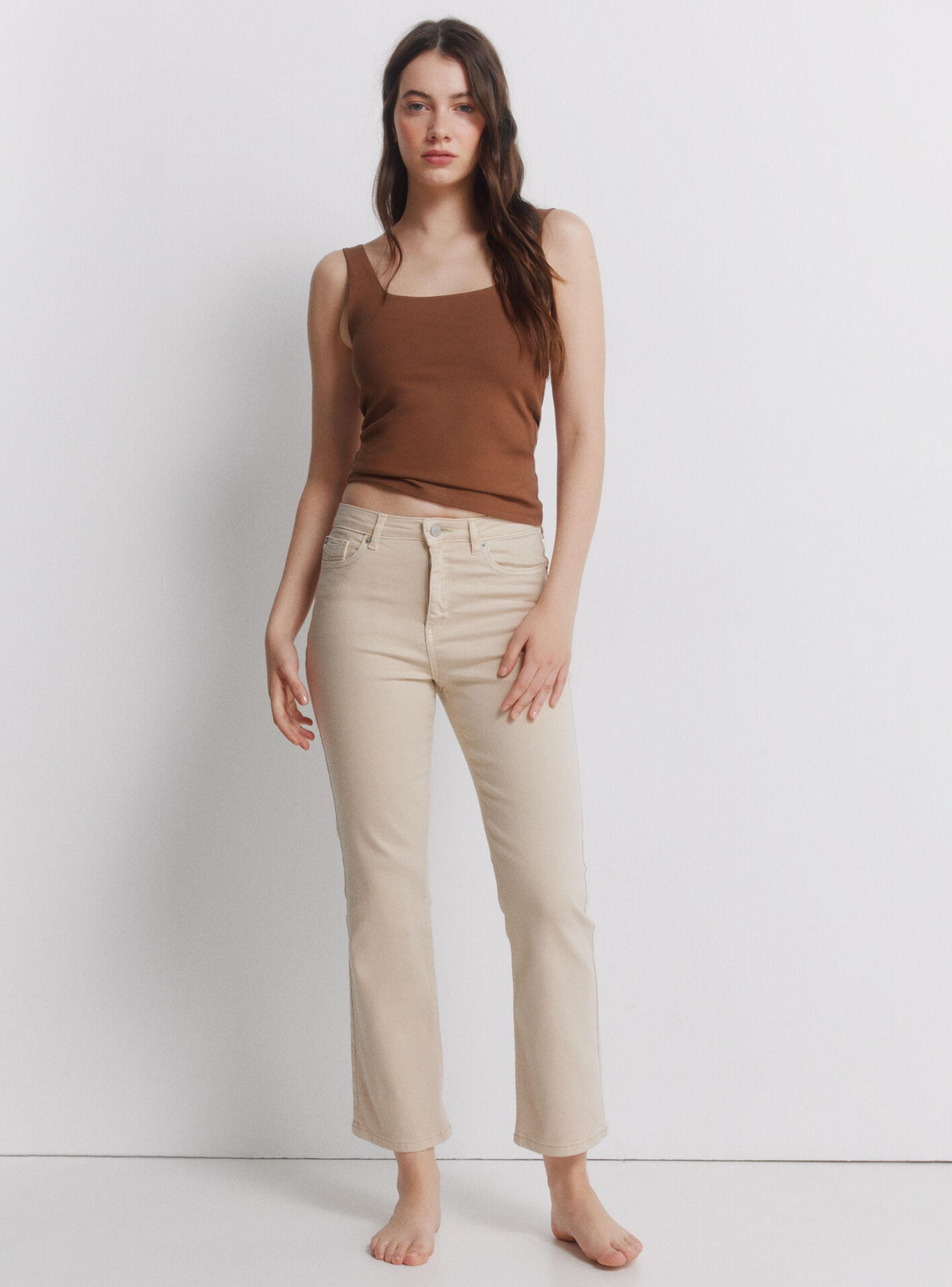 Jeans Kick Flare Color-4