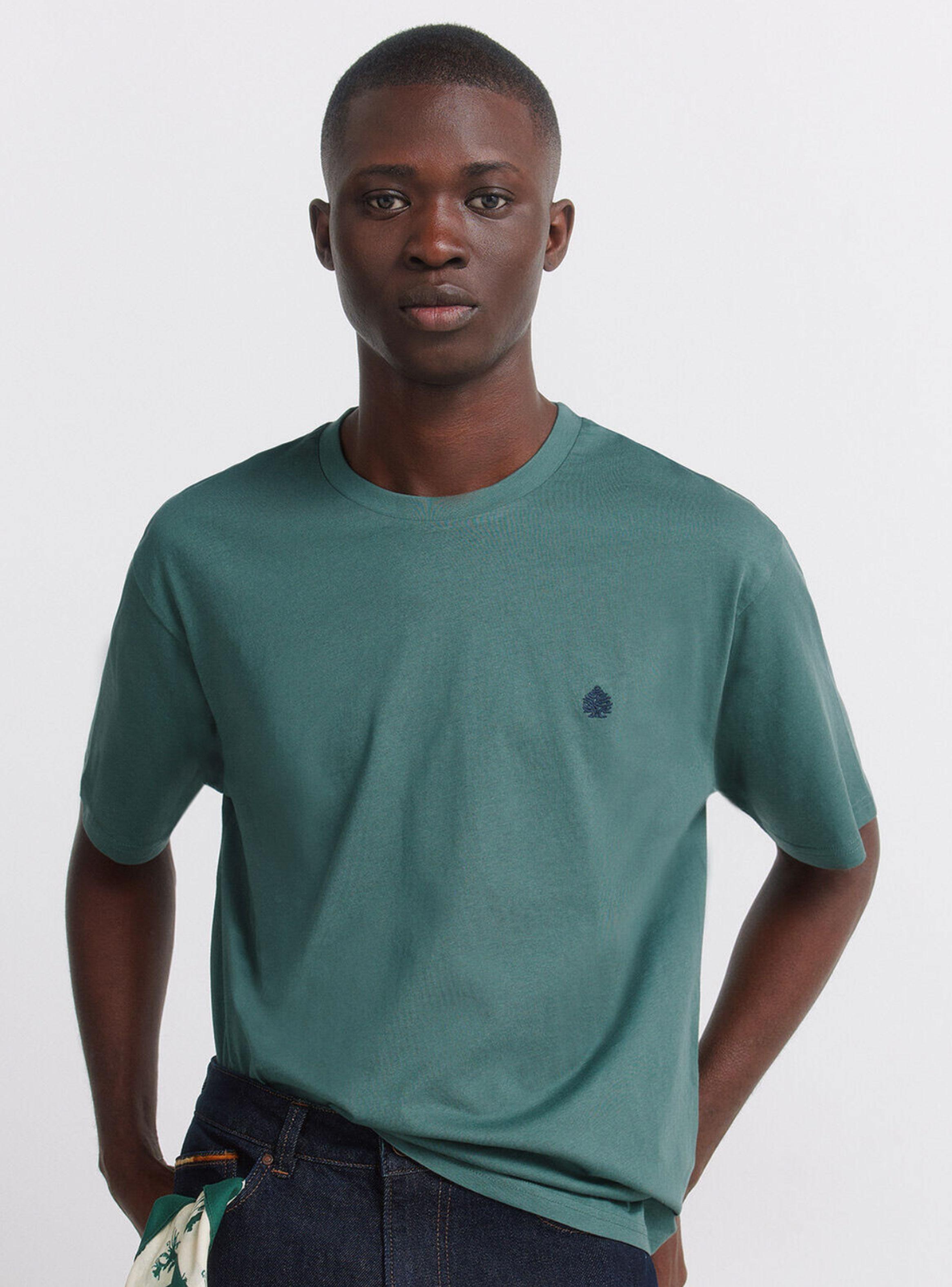 Polera Básica Logo Bordado-0