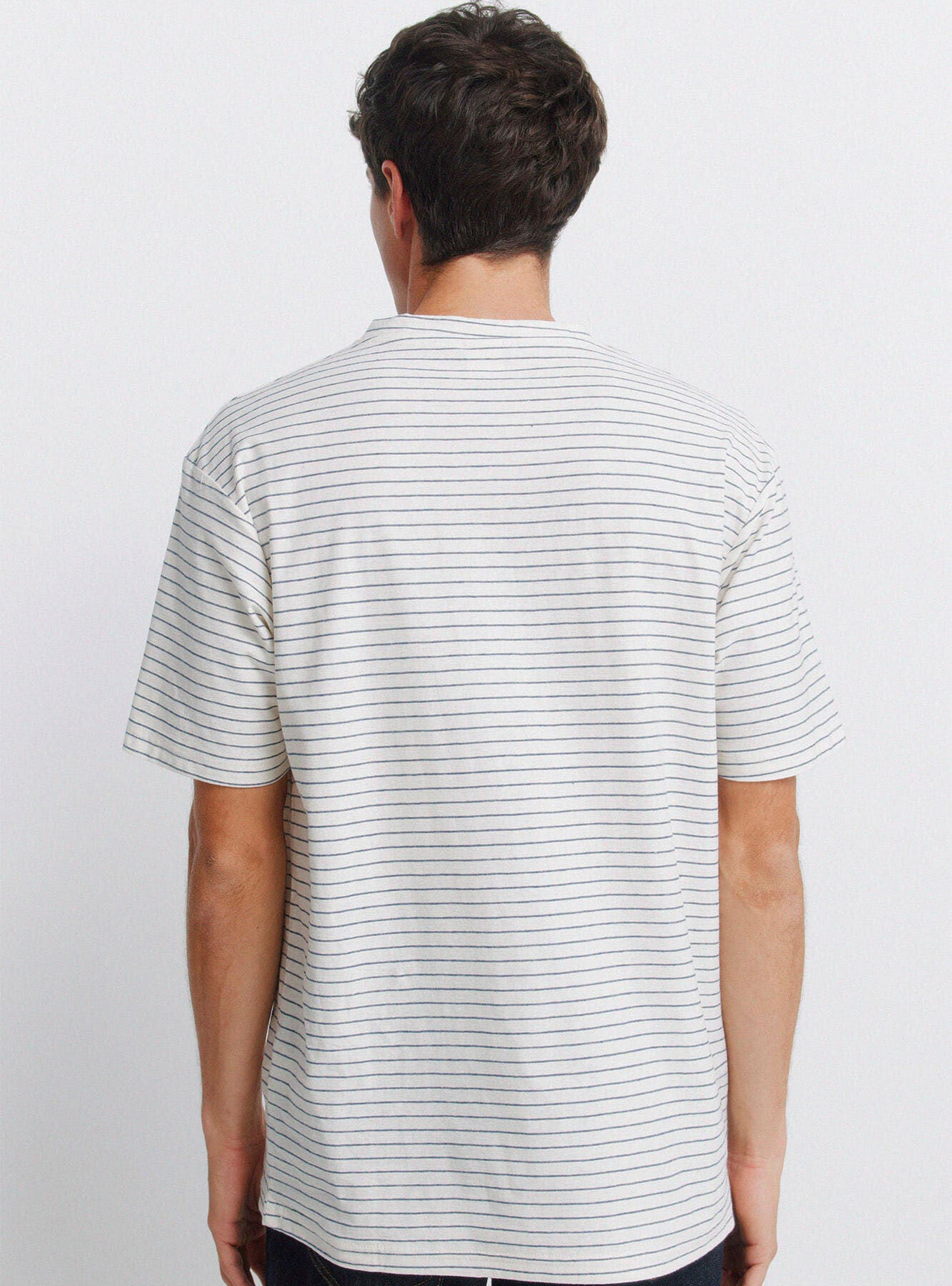 Polera Básica Rayas Cuello Redondo-1