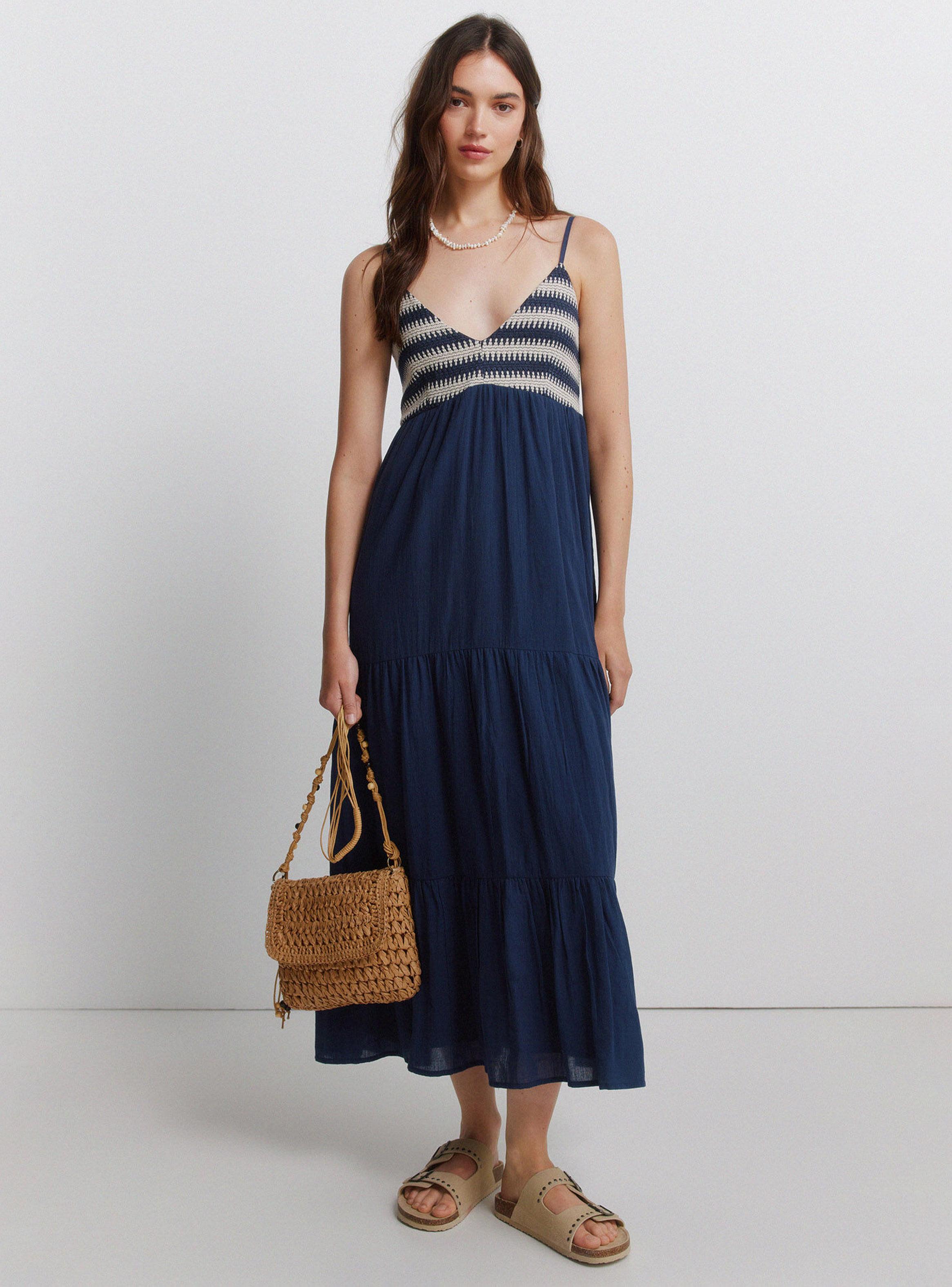 Vestido Tirantes Crochet-0