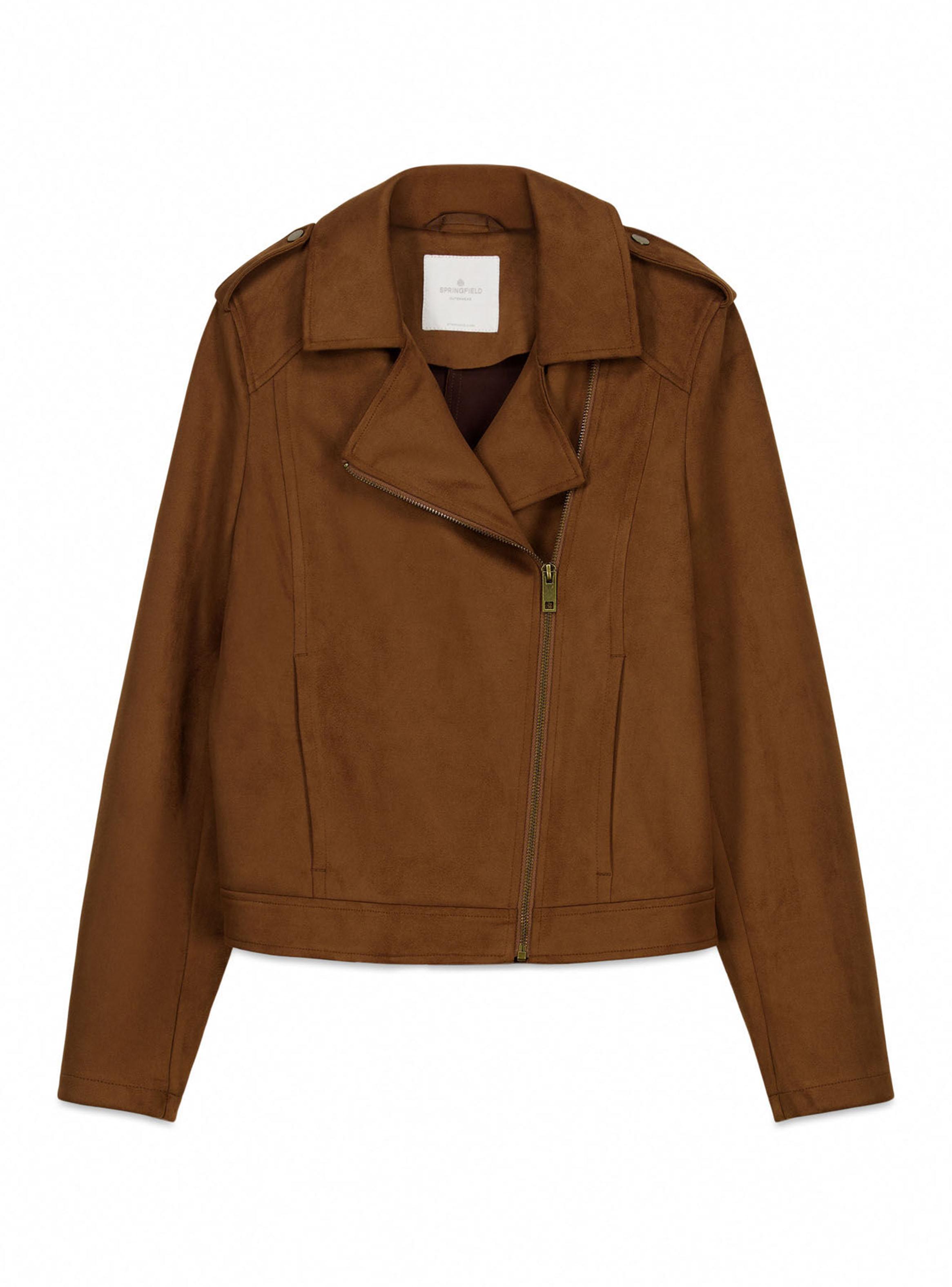 Chaqueta Antelina Hombros Trabillas-4