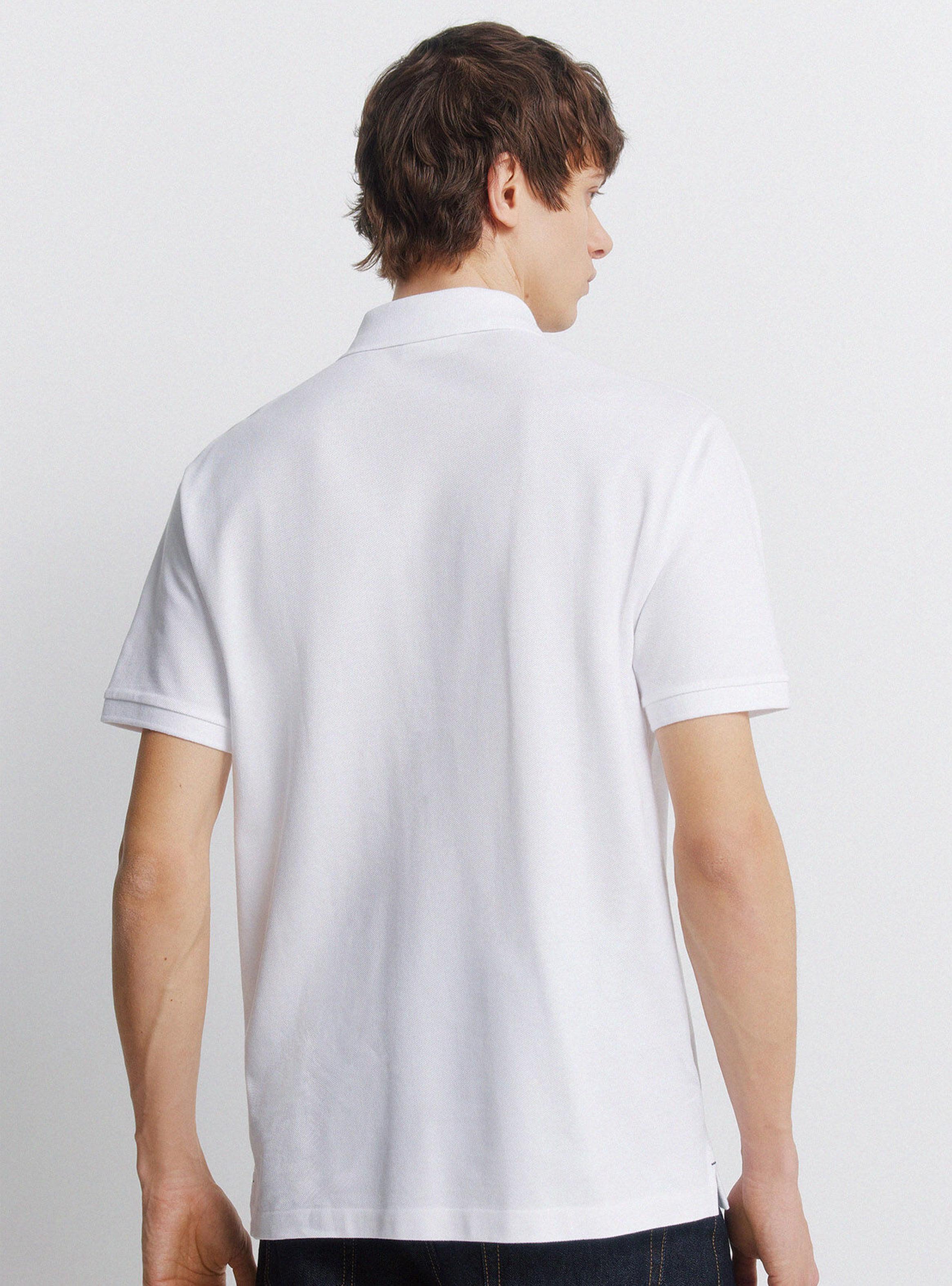 Polera Básica Regular Fit Cuello Polo-1
