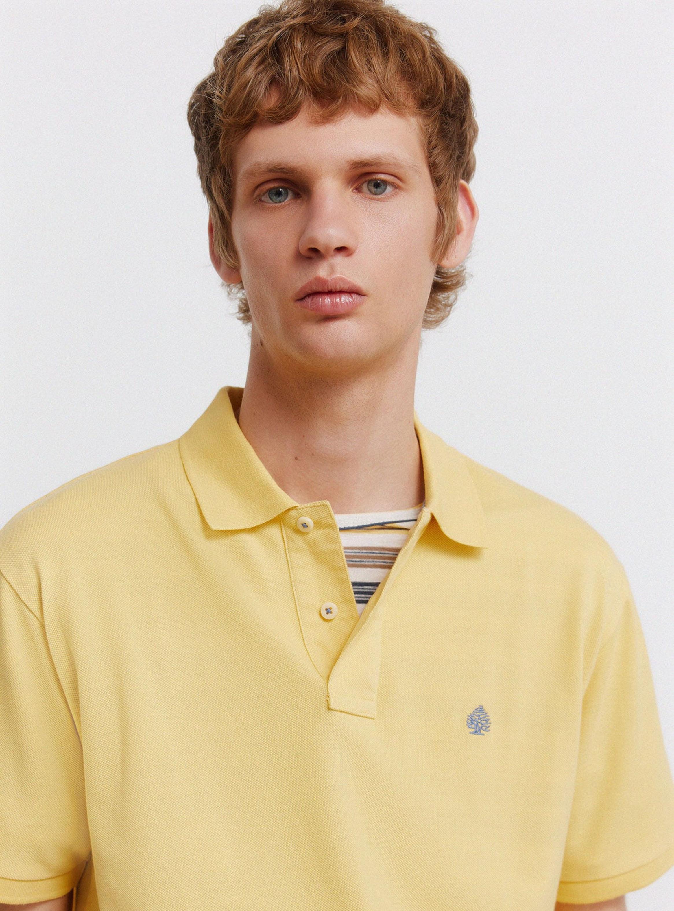Polera Cuello Polo Básica Regular Fit-2