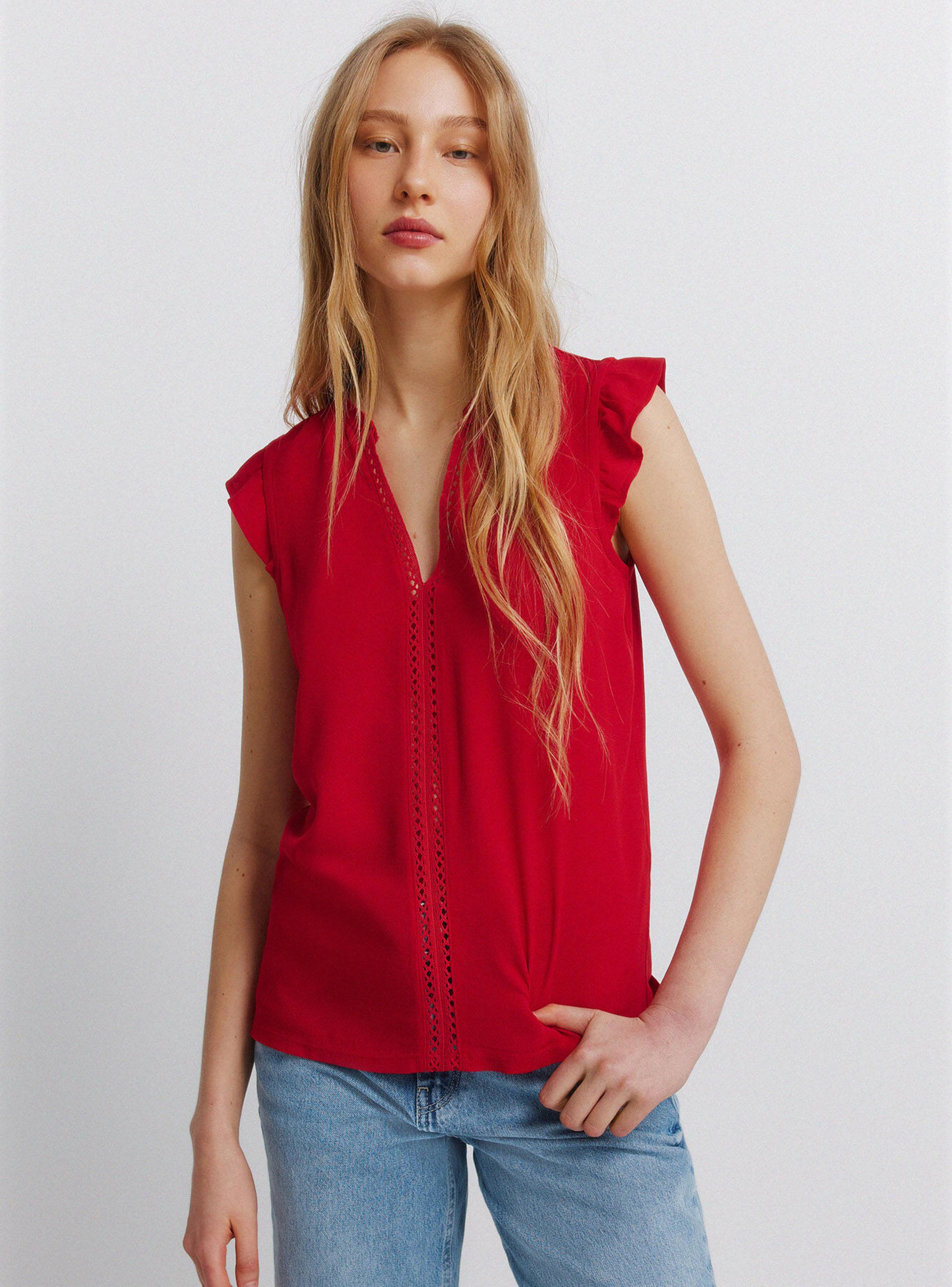 Polera Volantes y Lace-0