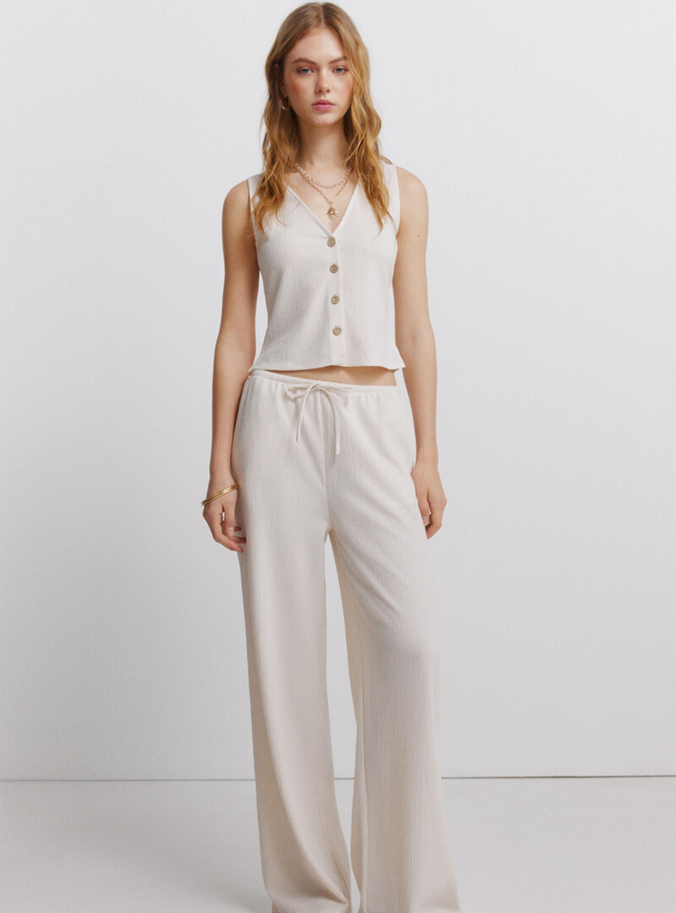 Pantalón Comfort Fit con Cordón-4