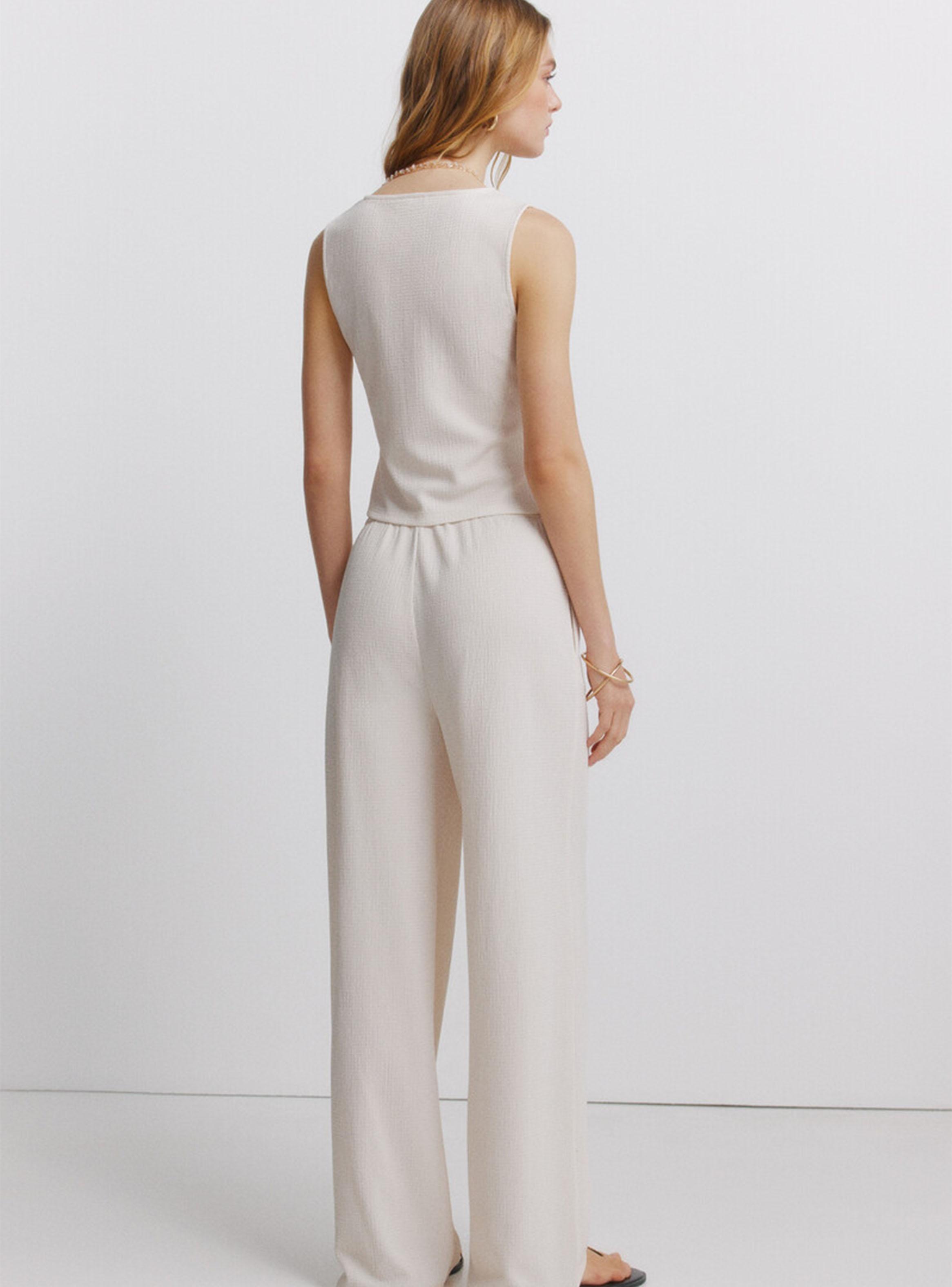 Pantalón Comfort Fit con Cordón-5