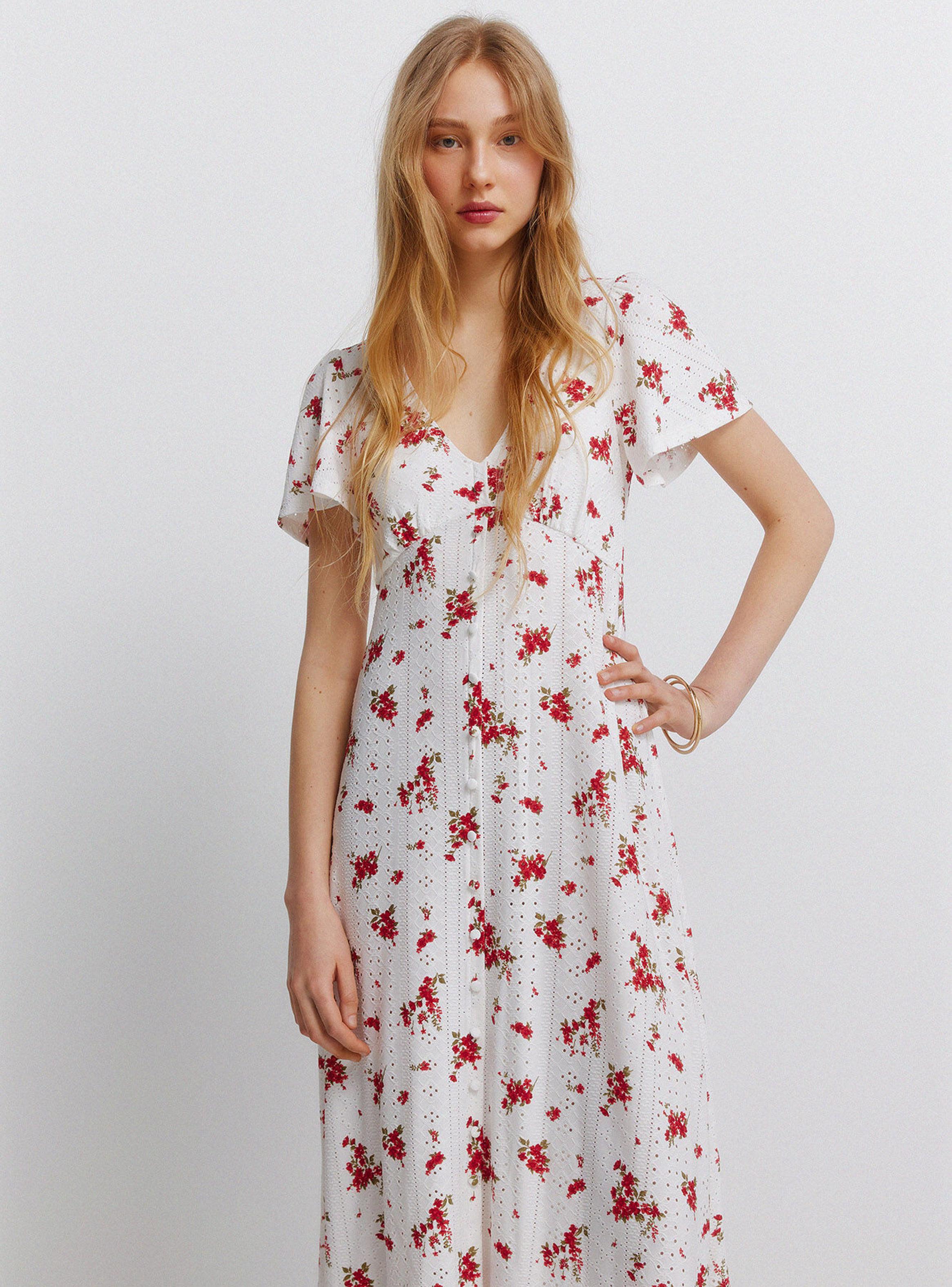 Vestido Midi Bordado Suizo-2