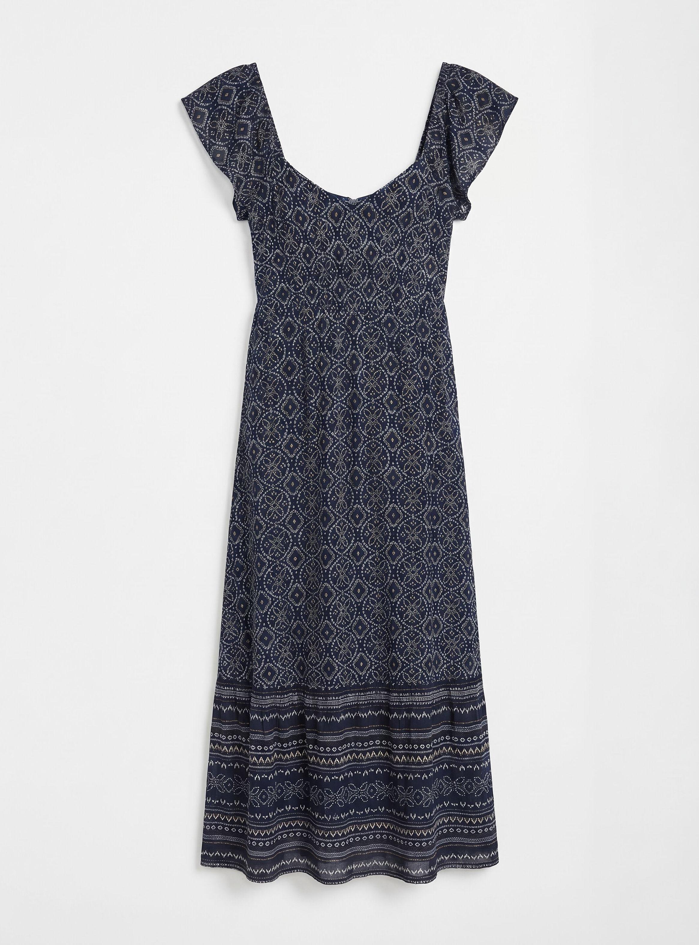 Vestido Estampado Volantes-4