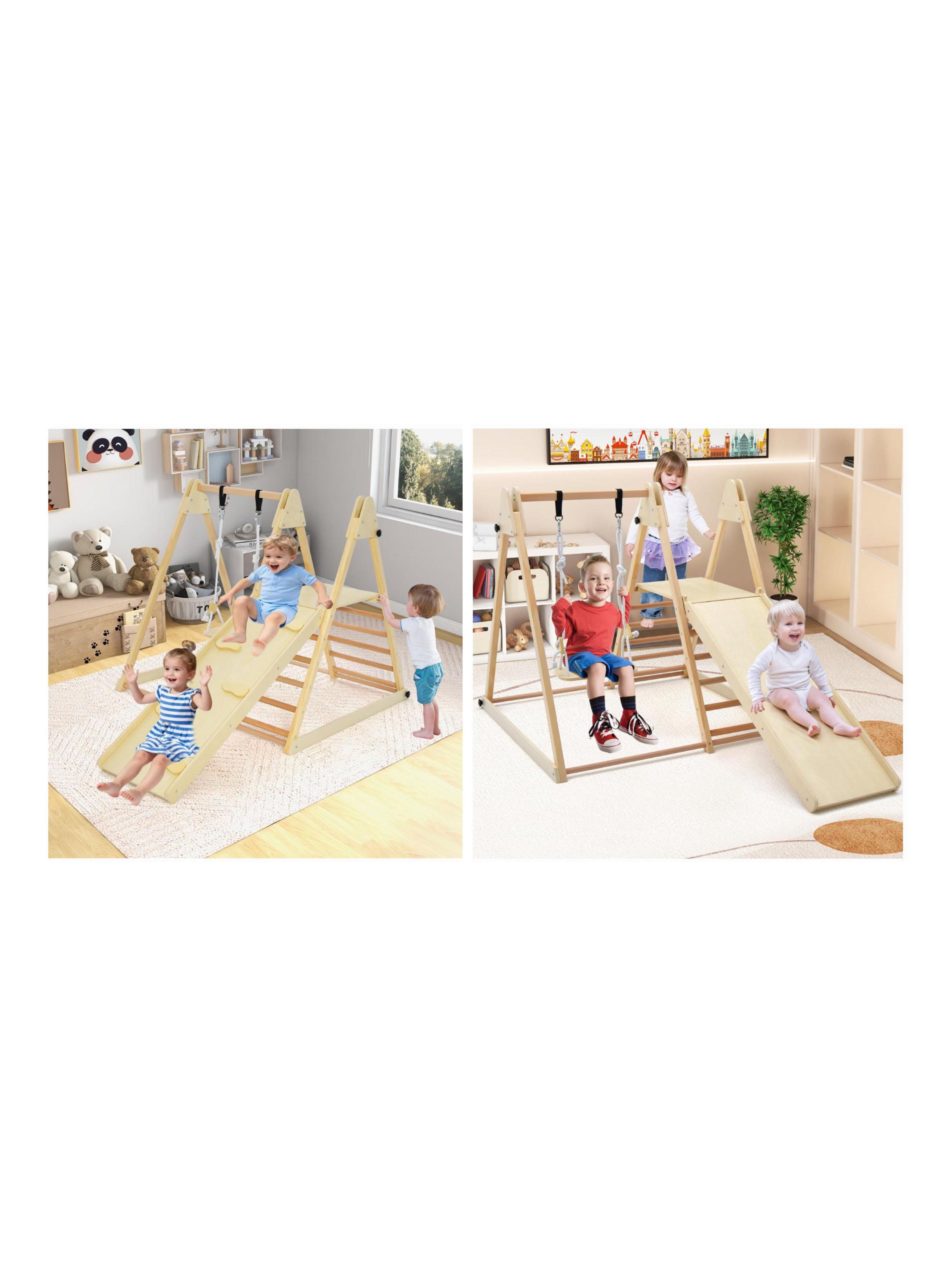 Centro de Juego Escalada Plegable Montessori 4 en 1-5