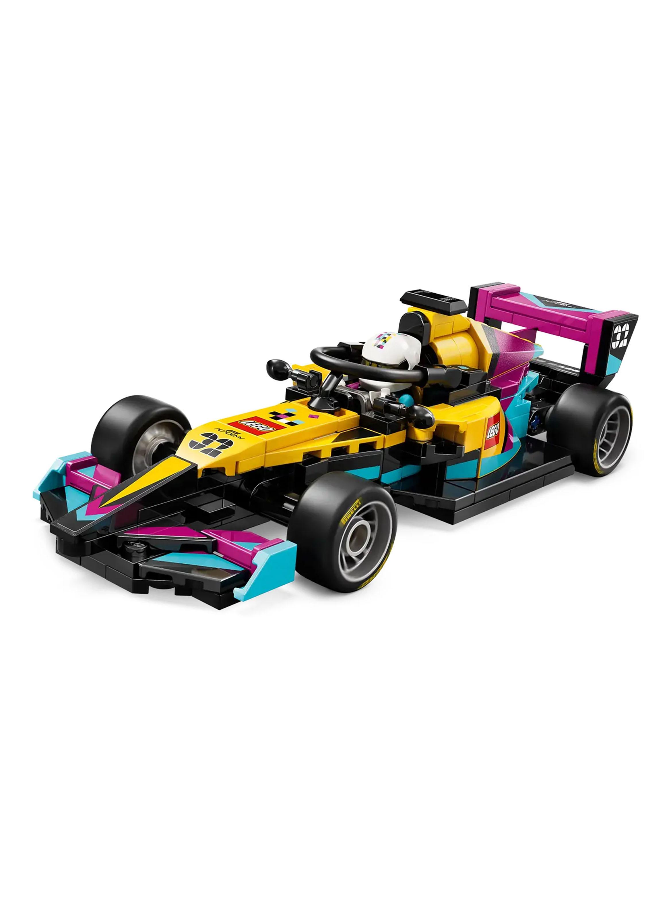 Lego Auto de Carreras Amarillo 201 Piezas-3