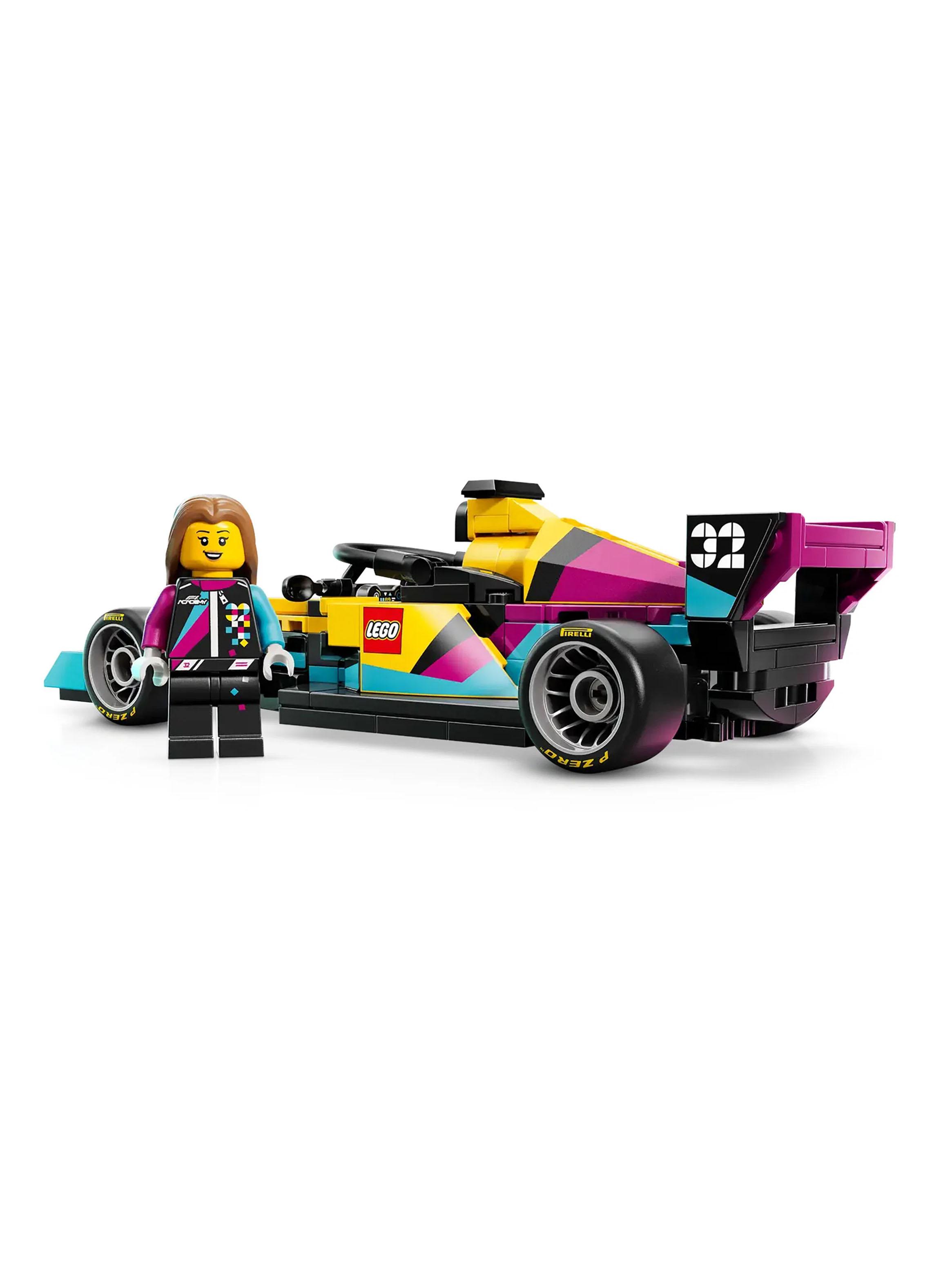 Lego Auto de Carreras Amarillo 201 Piezas-2