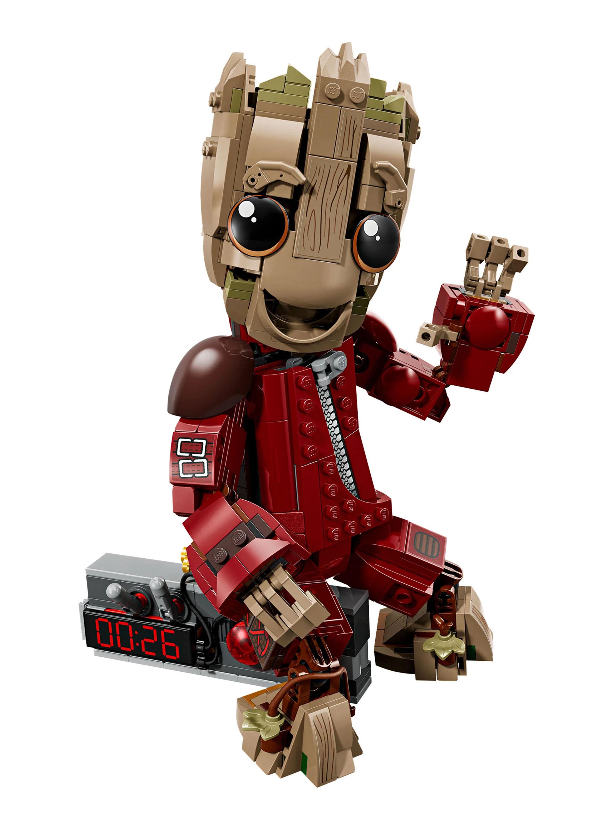 Lego Groot con Traje de Saqueador 604 Piezas-2