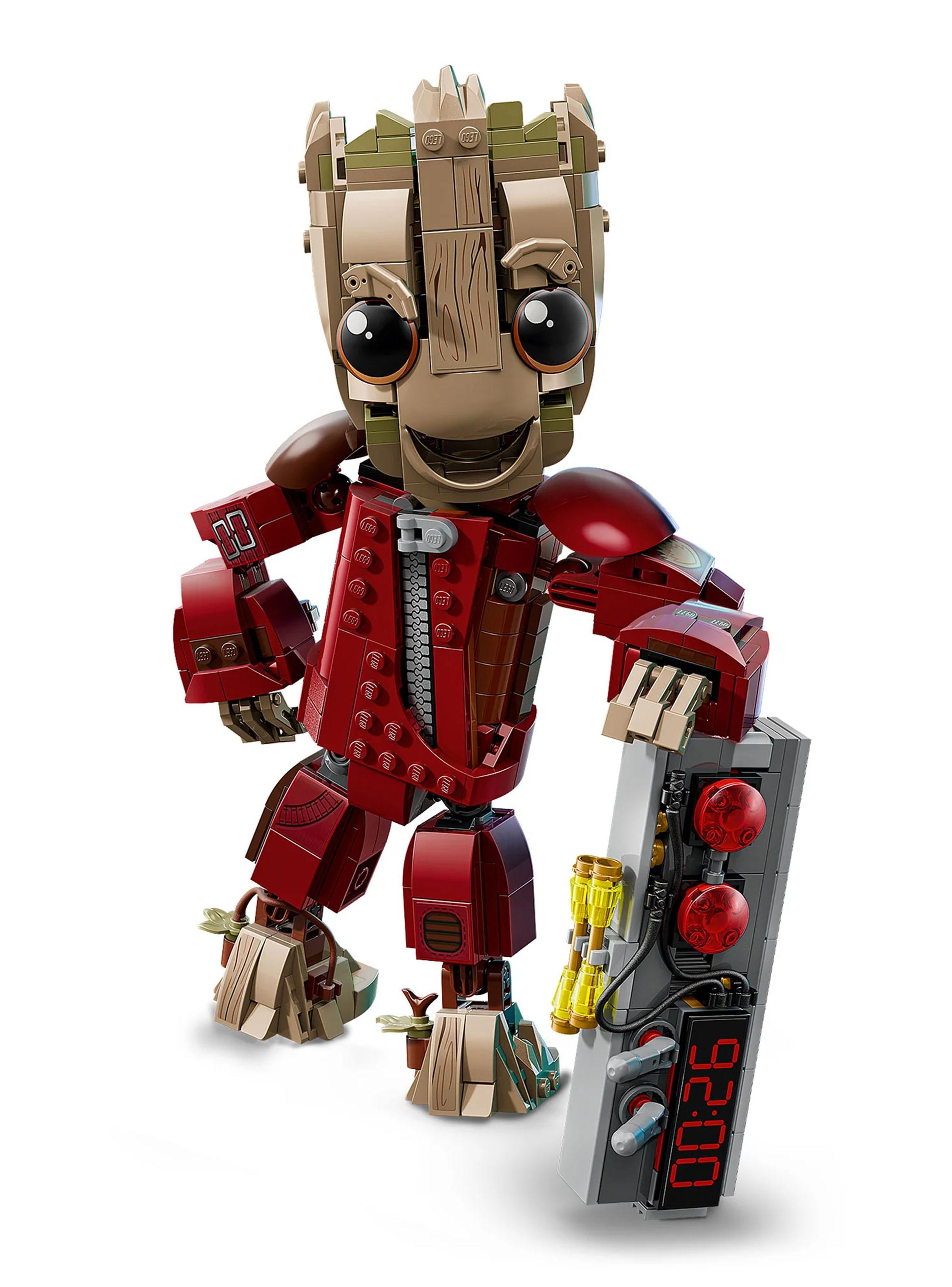 Lego Groot con Traje de Saqueador 604 Piezas-3