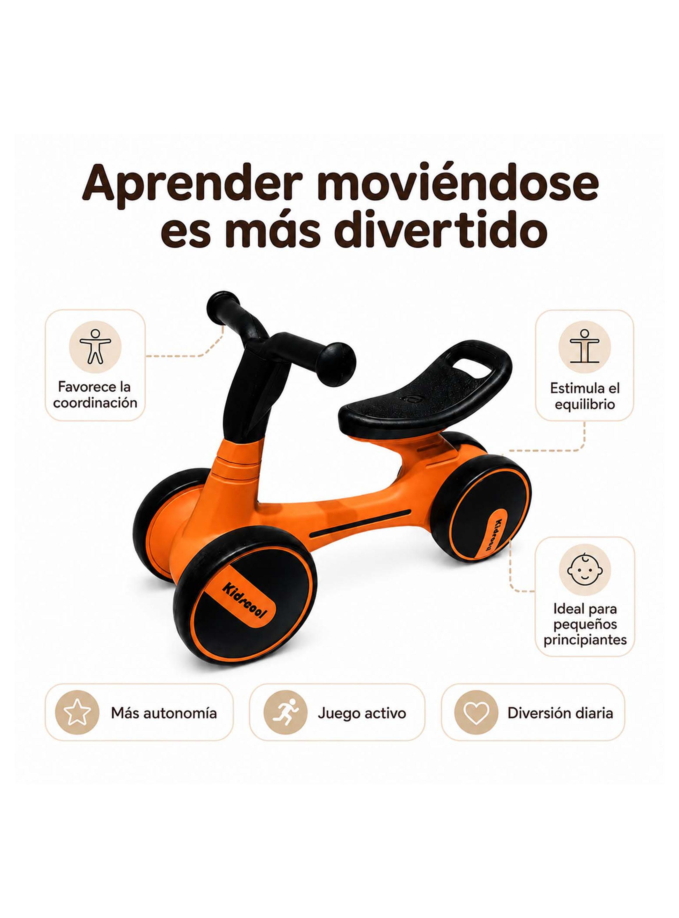 Triciclo Mini Bike Naranjo-2
