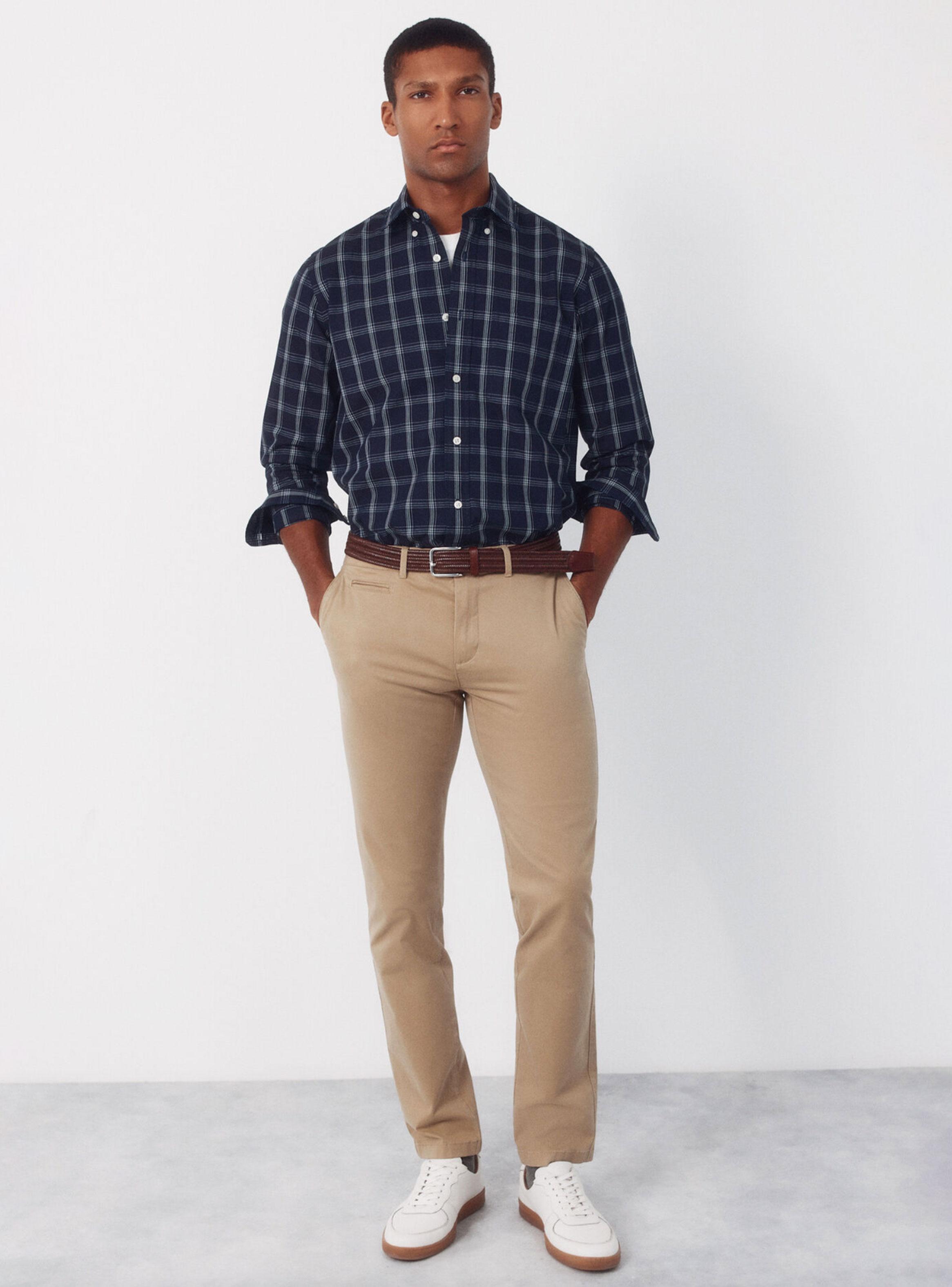 Pantalón Chino Slim Fit Tejido Twill-3