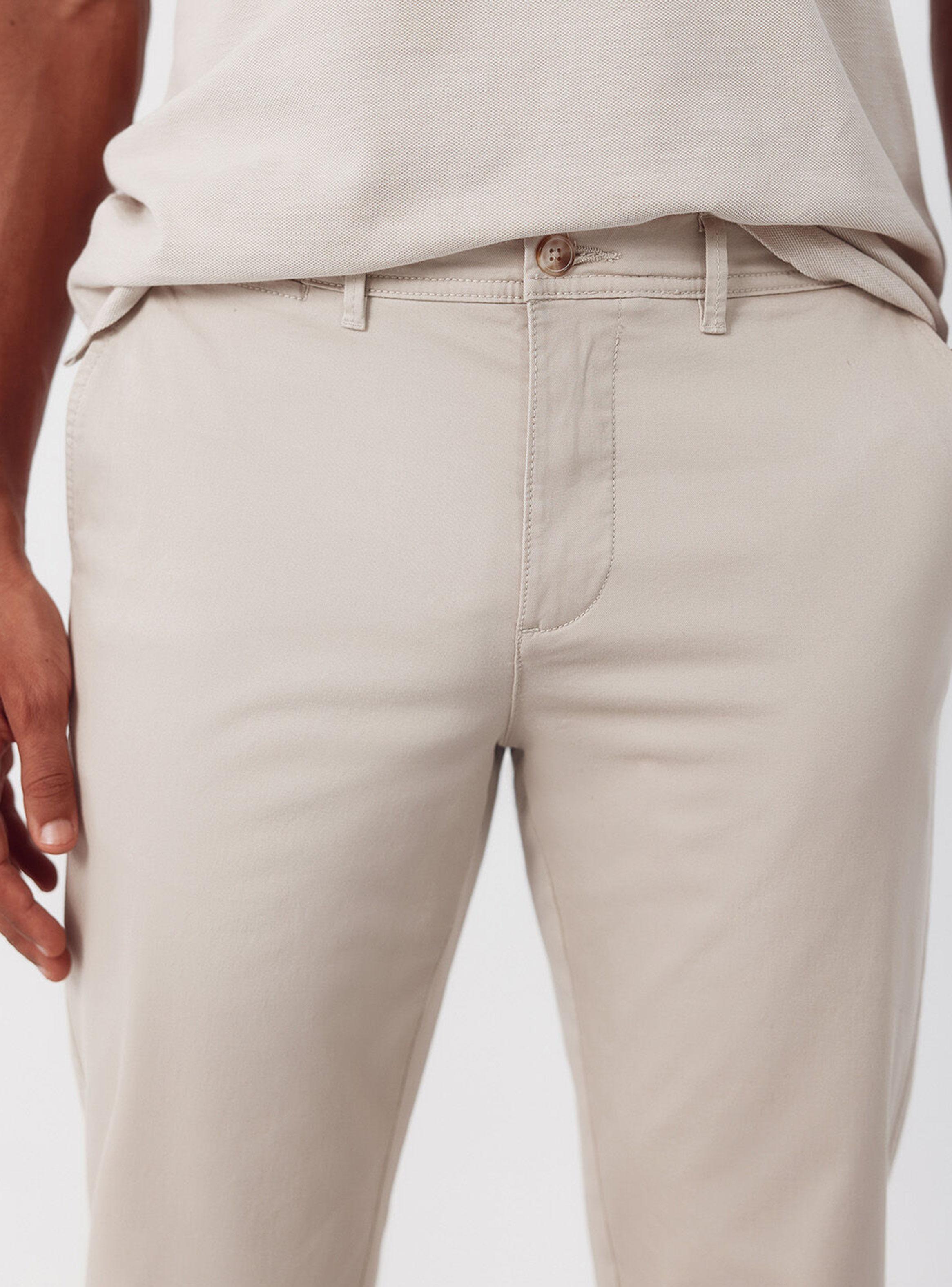 Pantalón Chino Regular Fit Tiro Medio-2