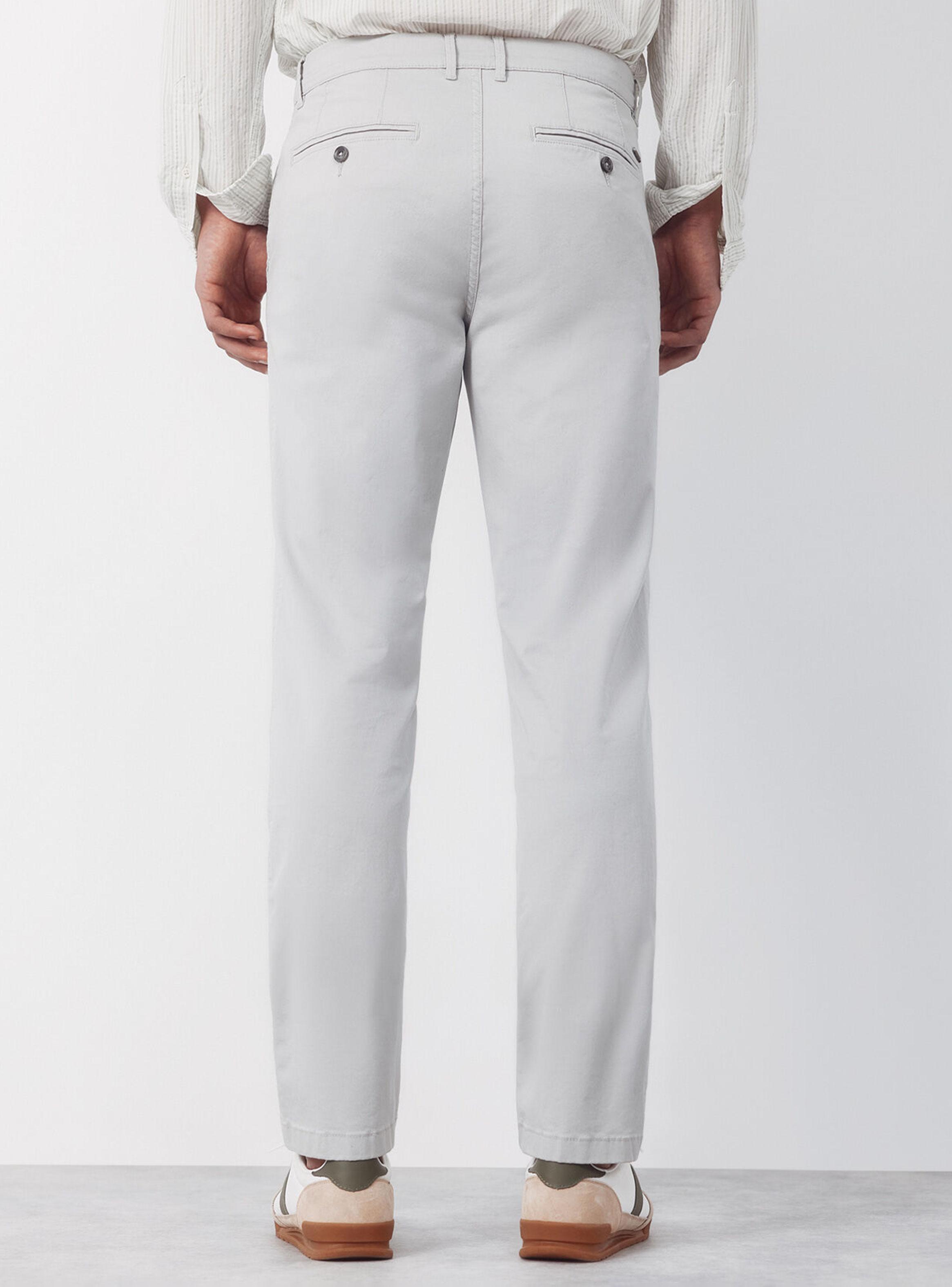 Pantalón Chino Slim Fit Tiro Medio-1