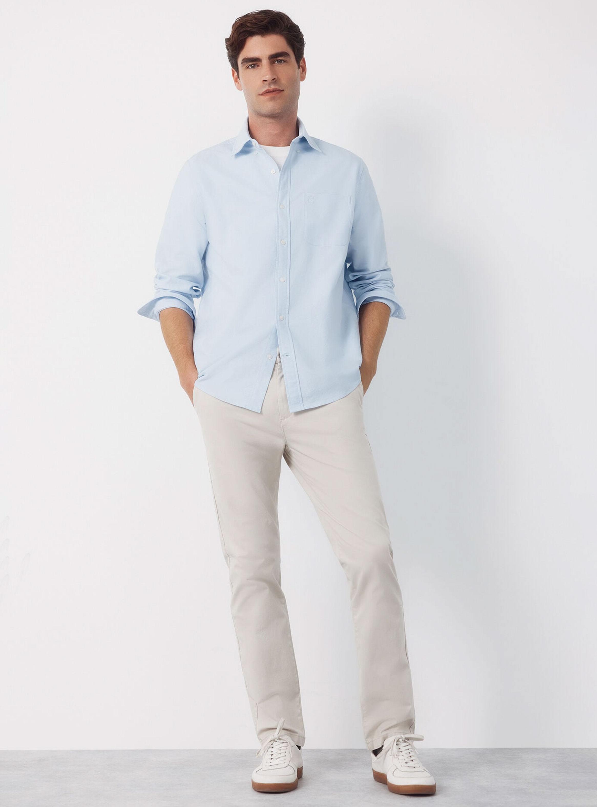 Camisa Oxford Lisa con Botones-5