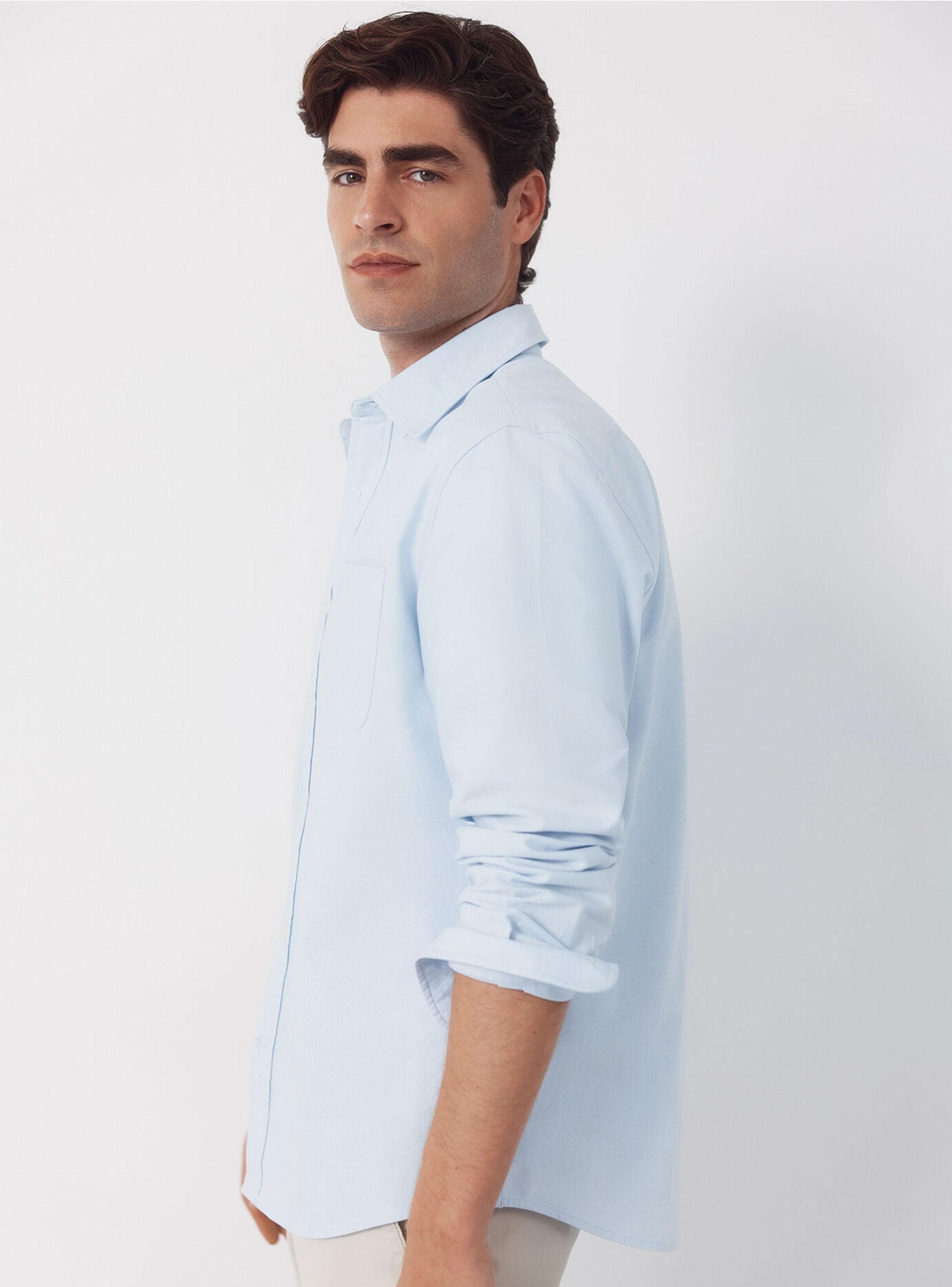 Camisa Oxford Lisa con Botones-2