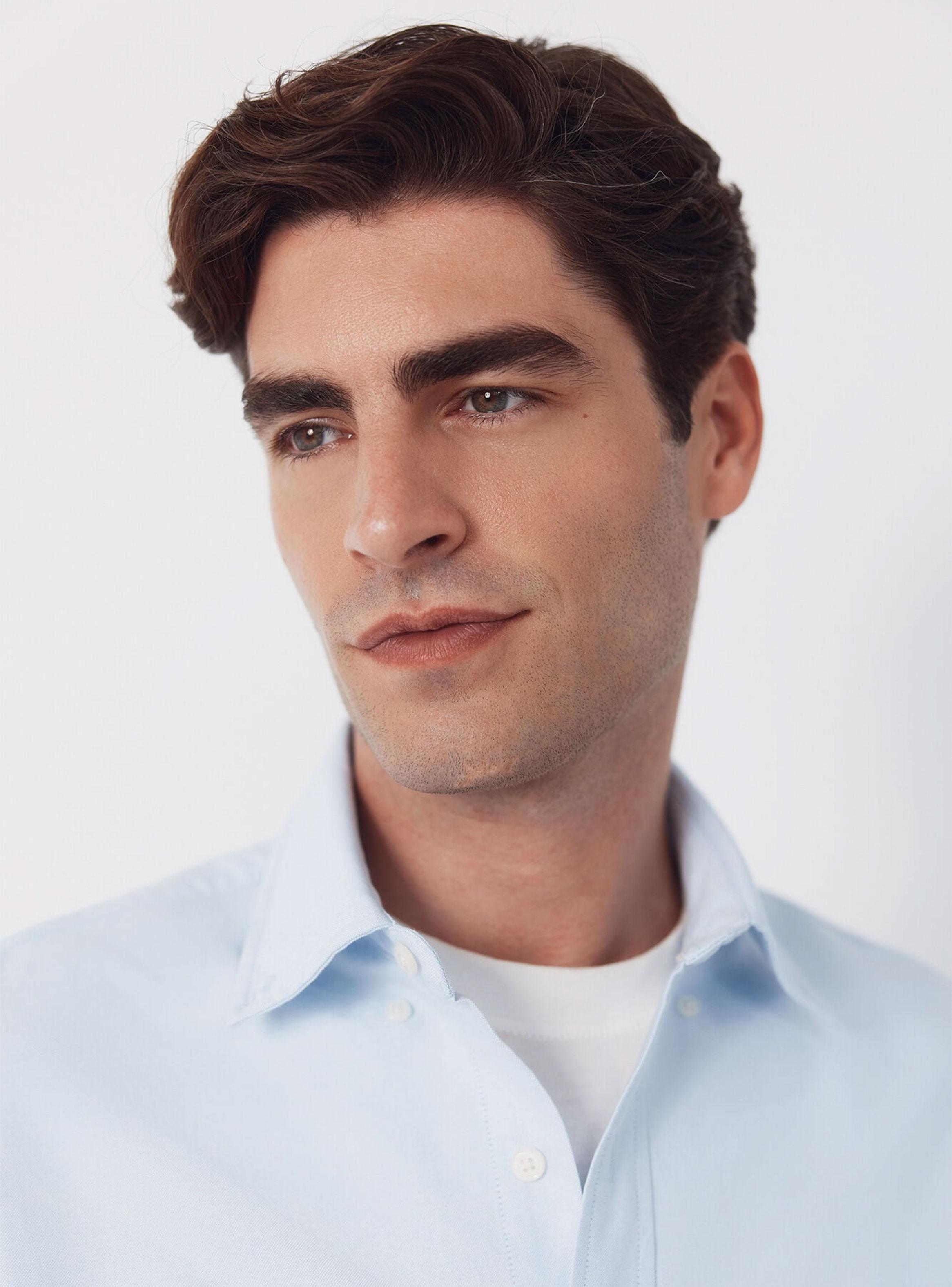 Camisa Oxford Lisa con Botones-3