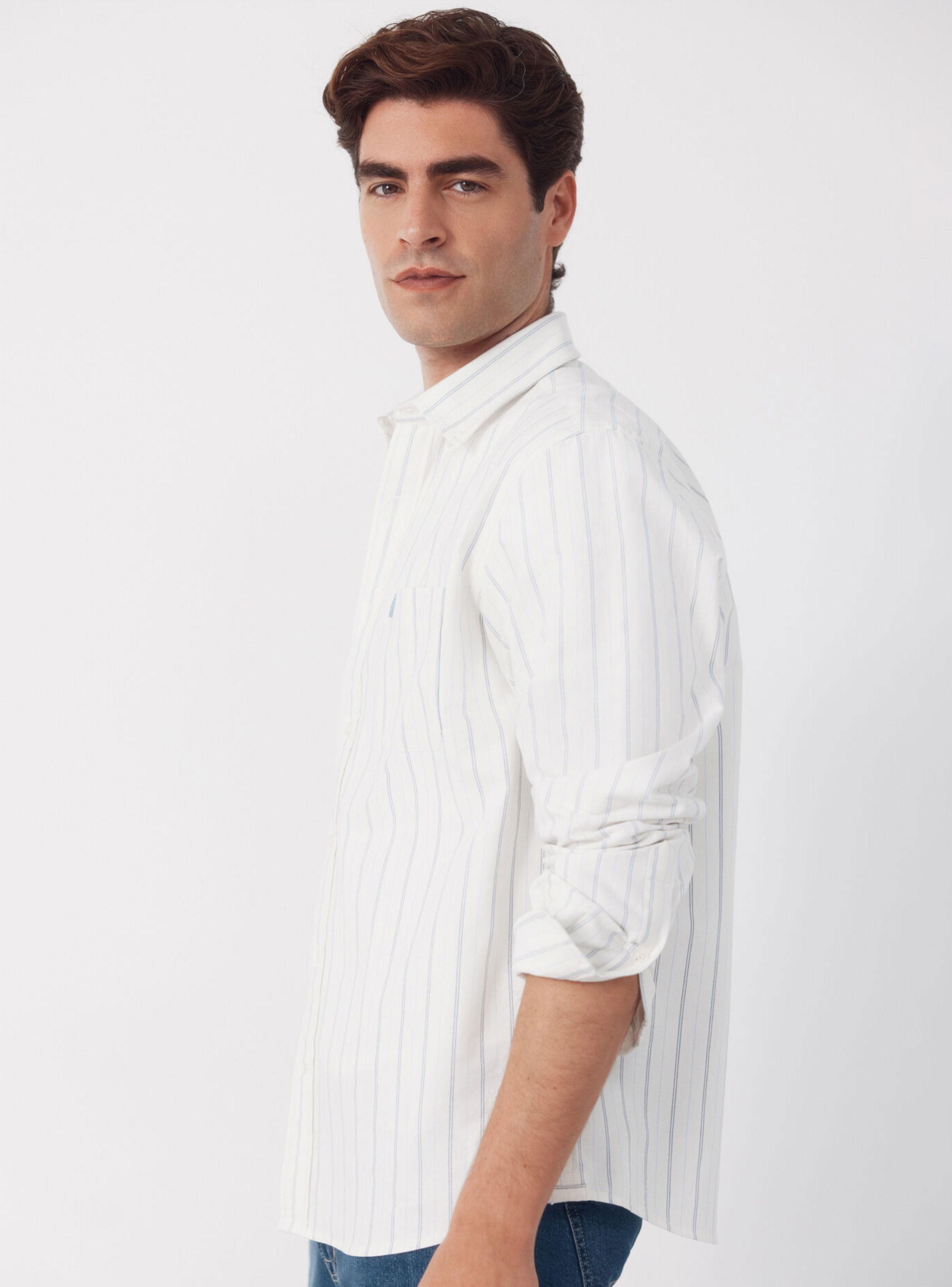 Camisa Oxford Estampado Rayas-2