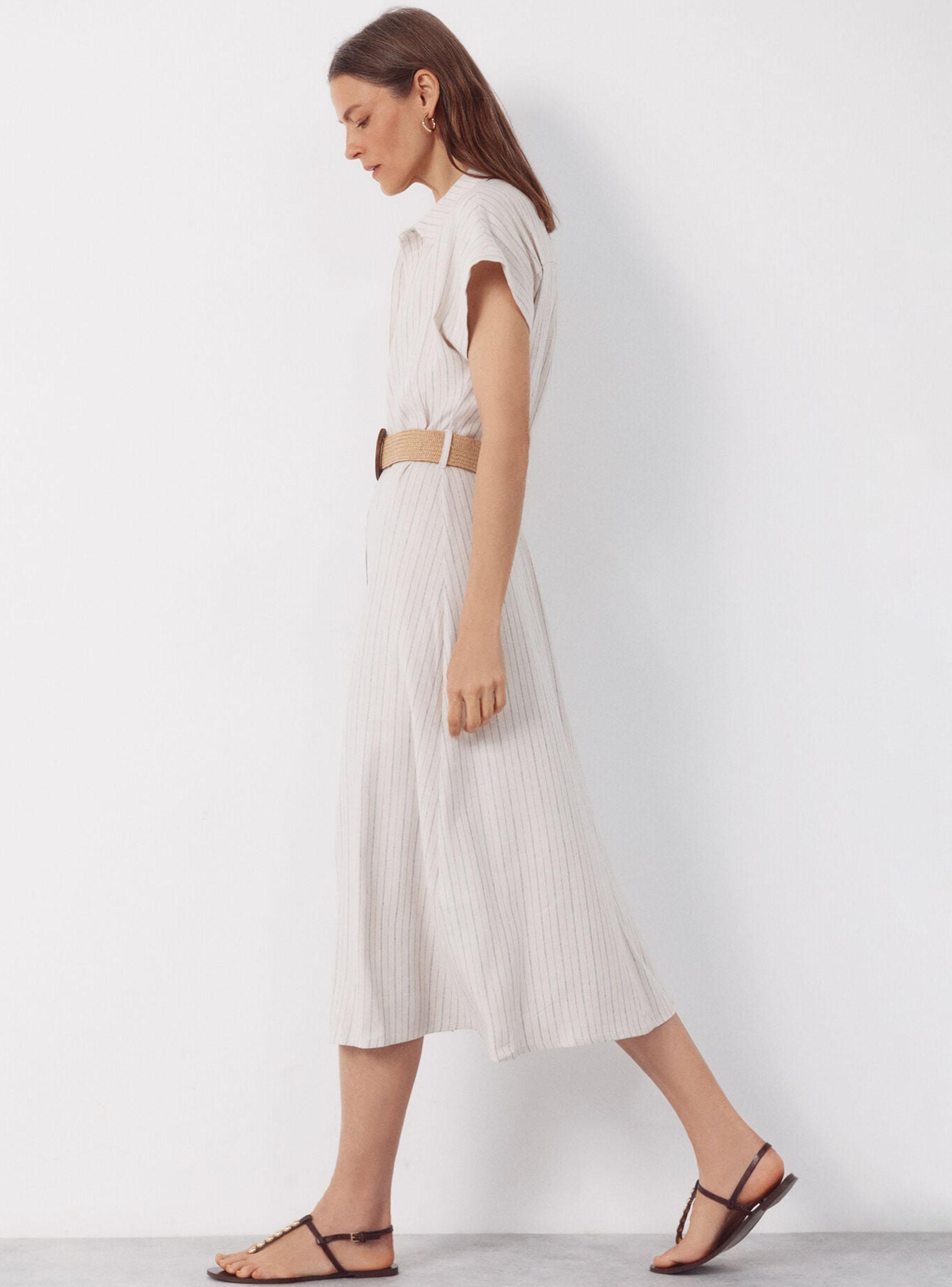 Vestido Camisero Lino-2